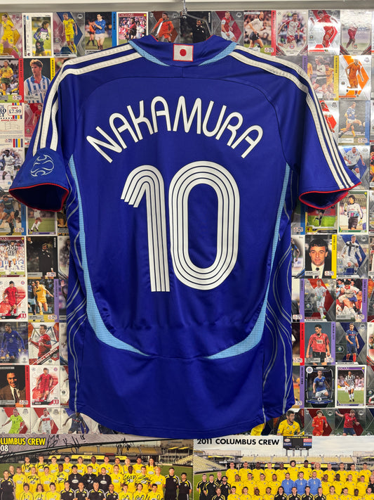 Japan 2006/07 Shunsuke Nakamura #10 Home Shirt | Retro Screamers