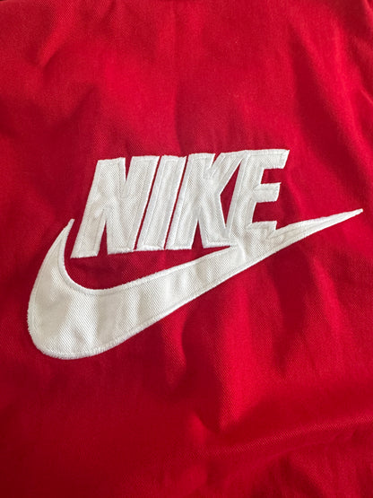 Arsenal 1994 Red Denim Drill Jacket - L