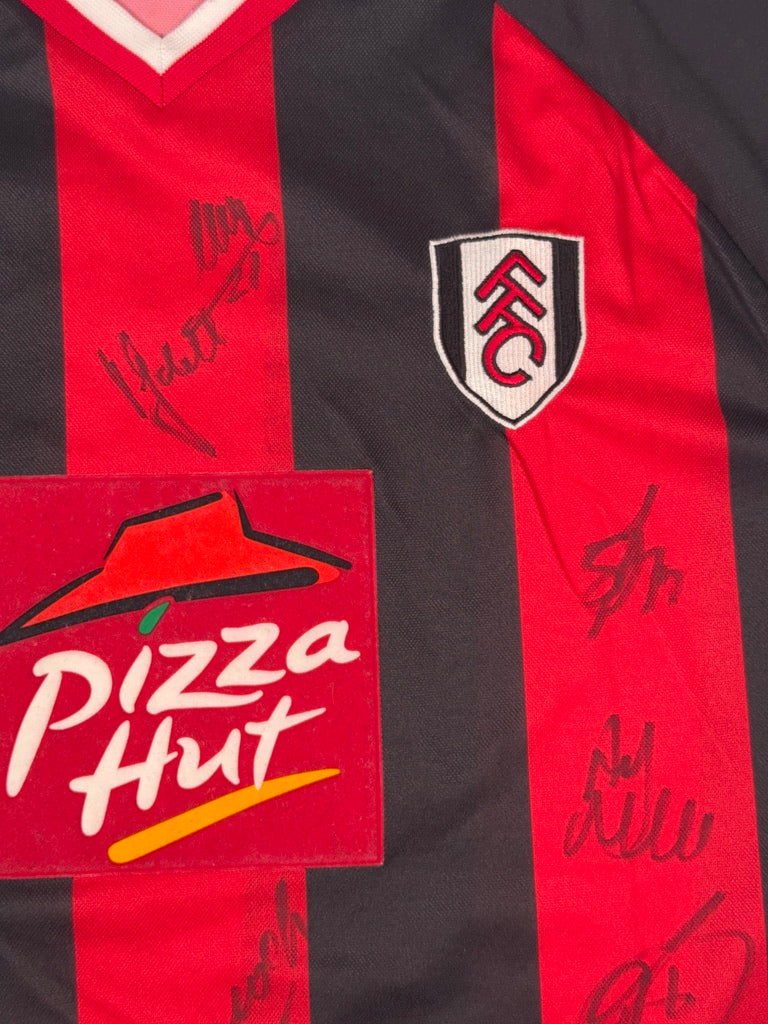 Fulham 2001/02 Signed Away Shirt #10