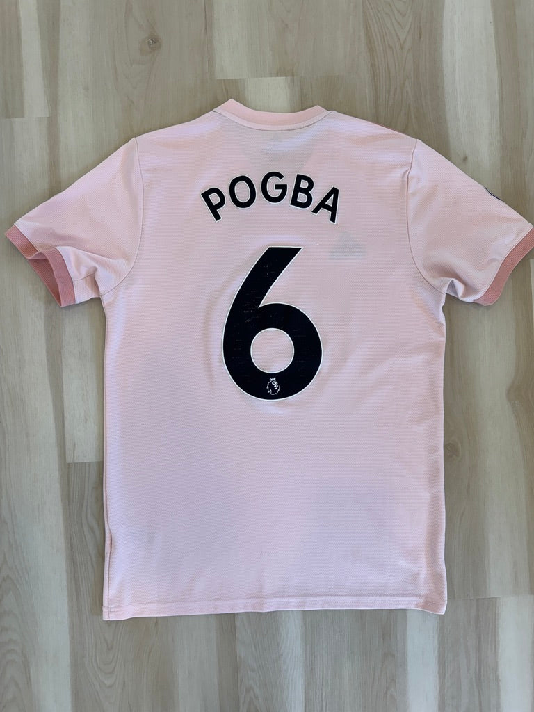 Manchester United 2018/19 Paul Pogba #6 Away Shirt | Retro Screamers