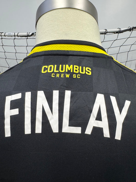 Columbus Crew 2015 Finlay #13 Longsleeve Match Issue Away - M