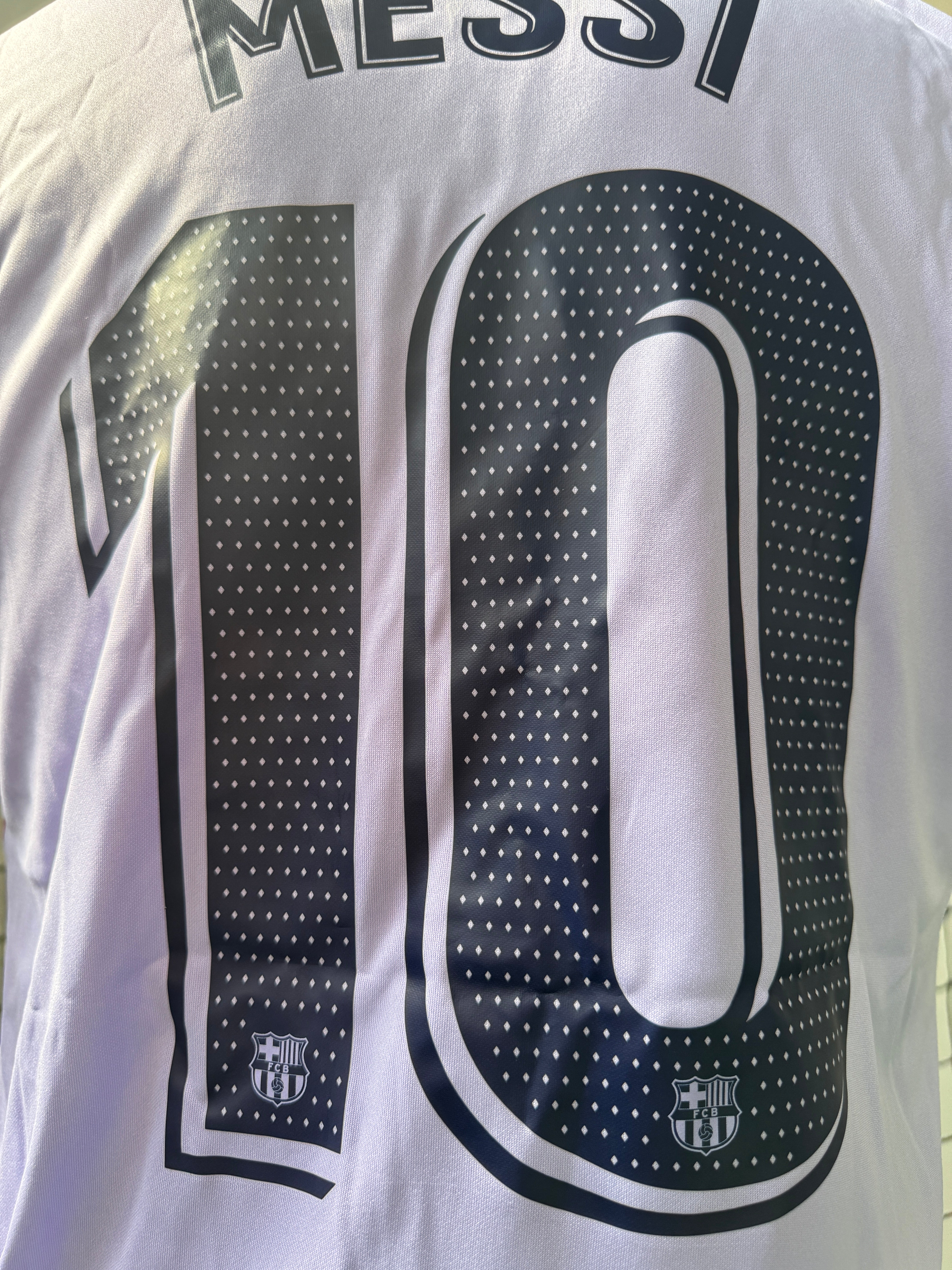 Barcelona 2021/22 Lionel Messi #10 Away Shirt | Retro Screamers