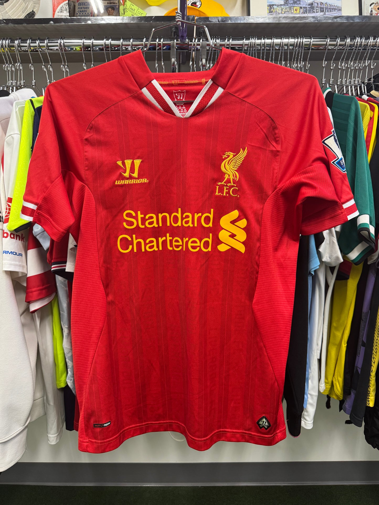 Liverpool 2013 Gerrard #8 Home - S