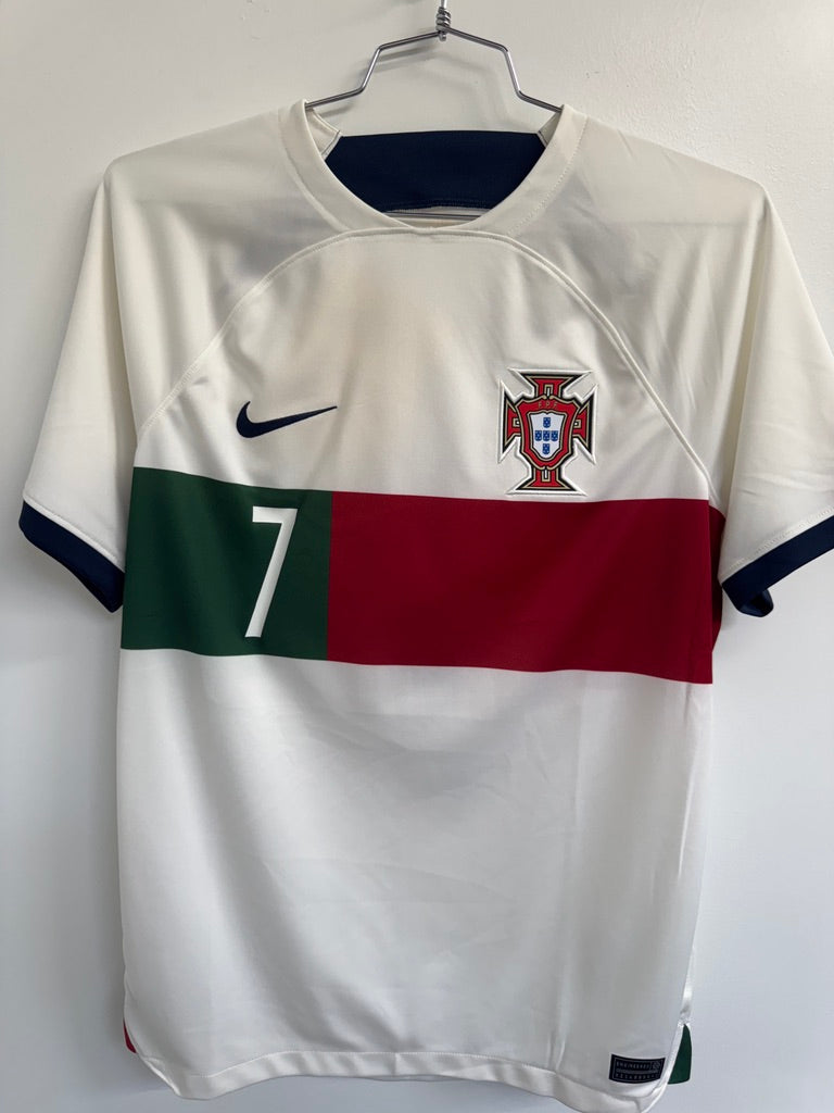 Portugal 2022/23 Cristiano Ronaldo #7 Away Shirt | Retro Screamers