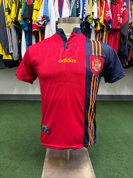 Spain 1996/97 Home Shirt | Retro Screamers