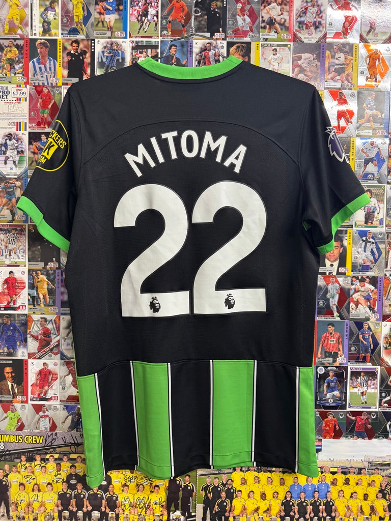 Brighton 2023/24 Kauru Mitoma #22 Away Shirt | Retro Screamers