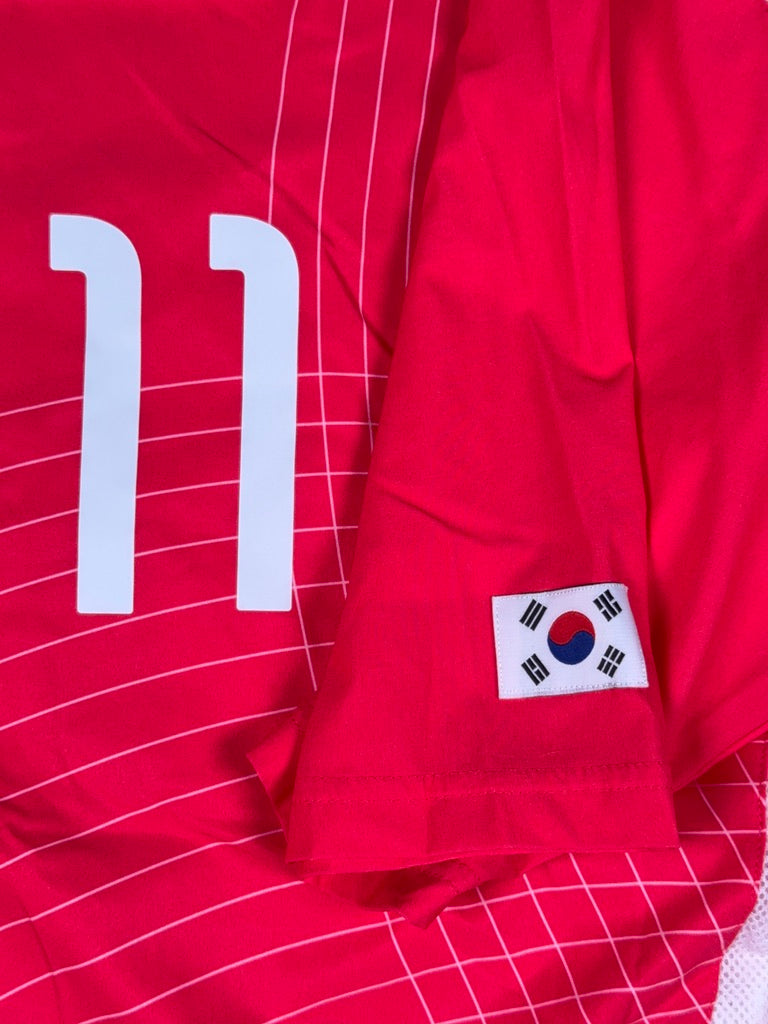 South Korea 2002/03 Y S Choi #11 Match Issue Home Shirt - XL