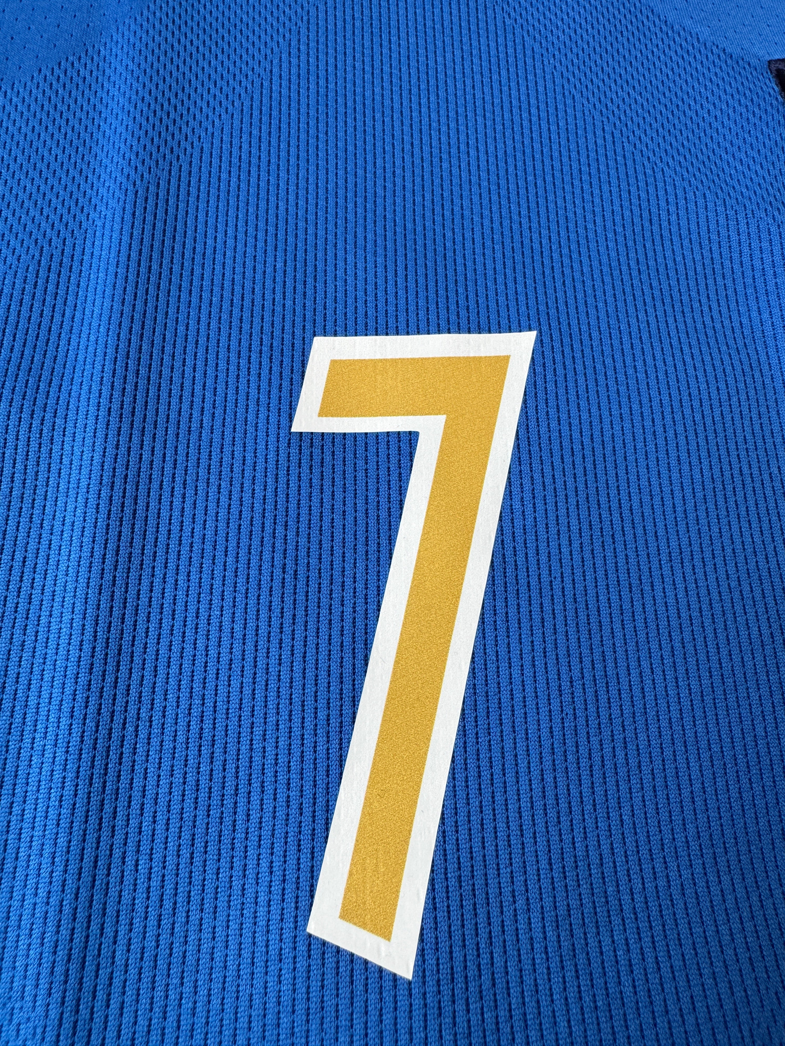 Italy 2003 Del Piero #7 Home Longsleeve Shirt - M