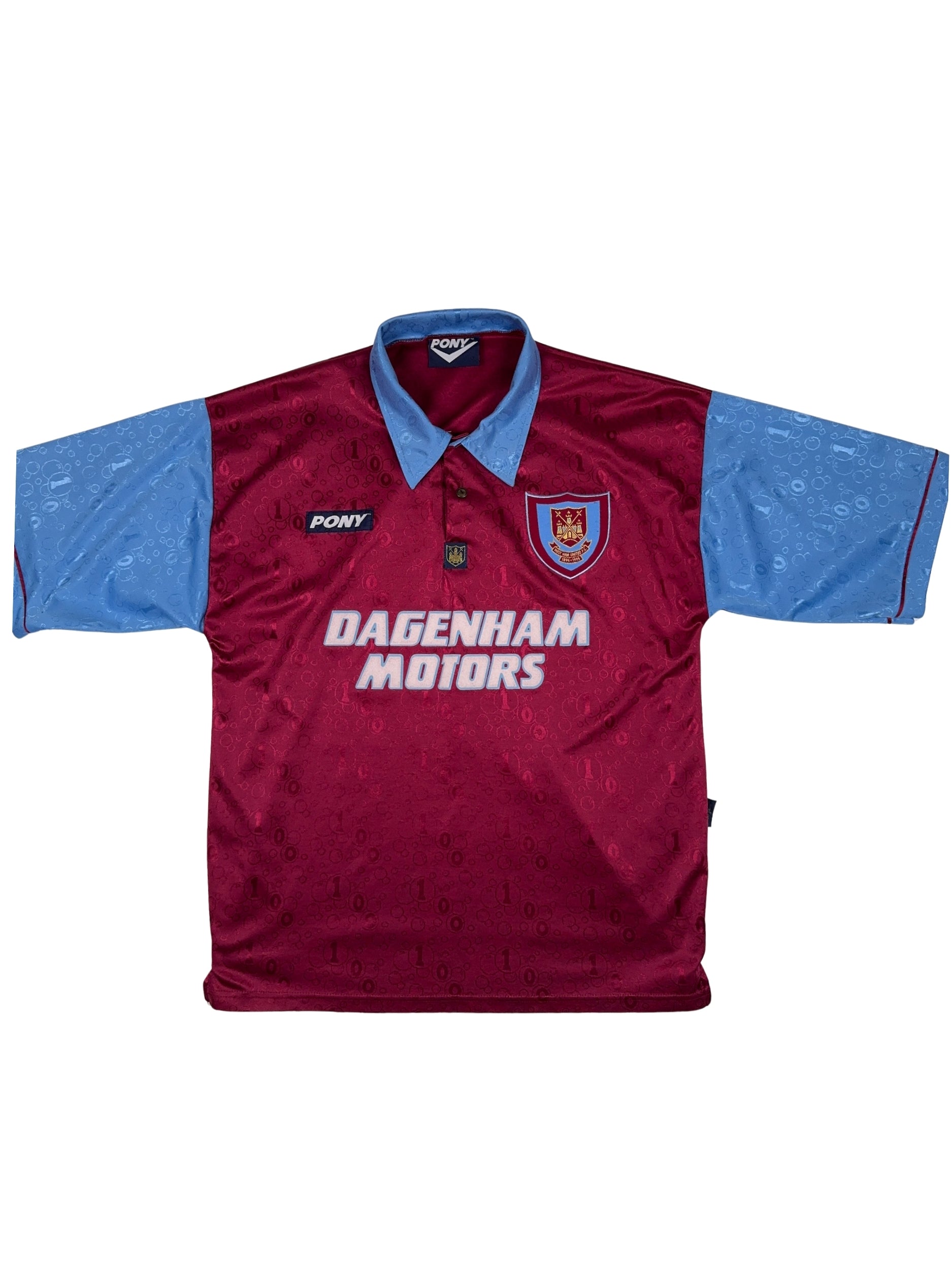 West Ham United 1995/97 Home Shirt - L