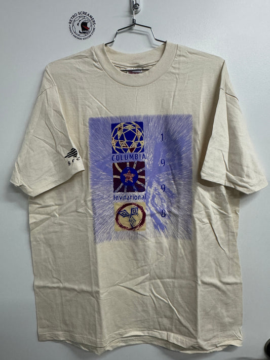 Vintage Umbro 1998 Columbia Invitational Soccer Tee - XL