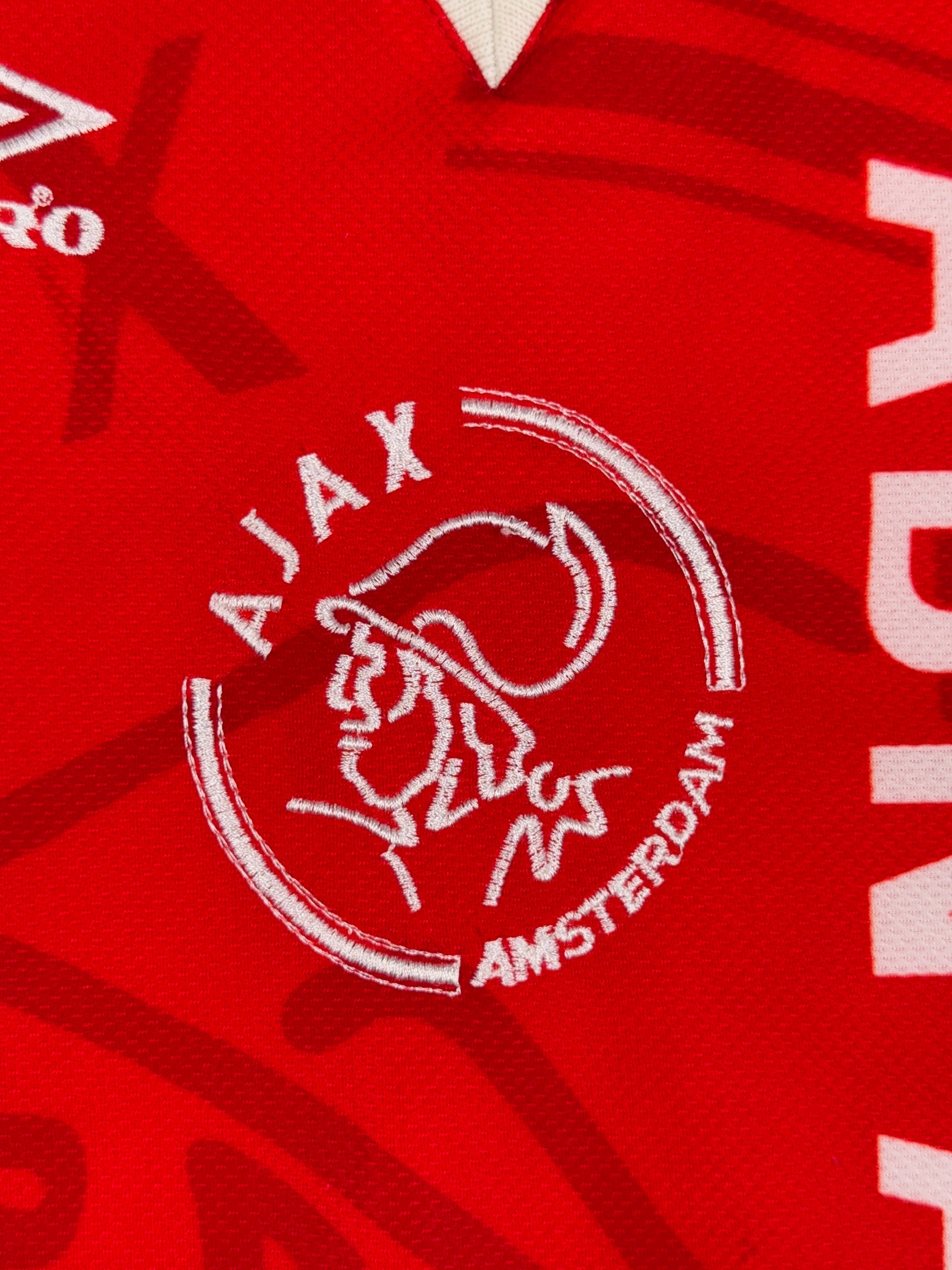 Ajax 1995/96 Home Shirt - XL