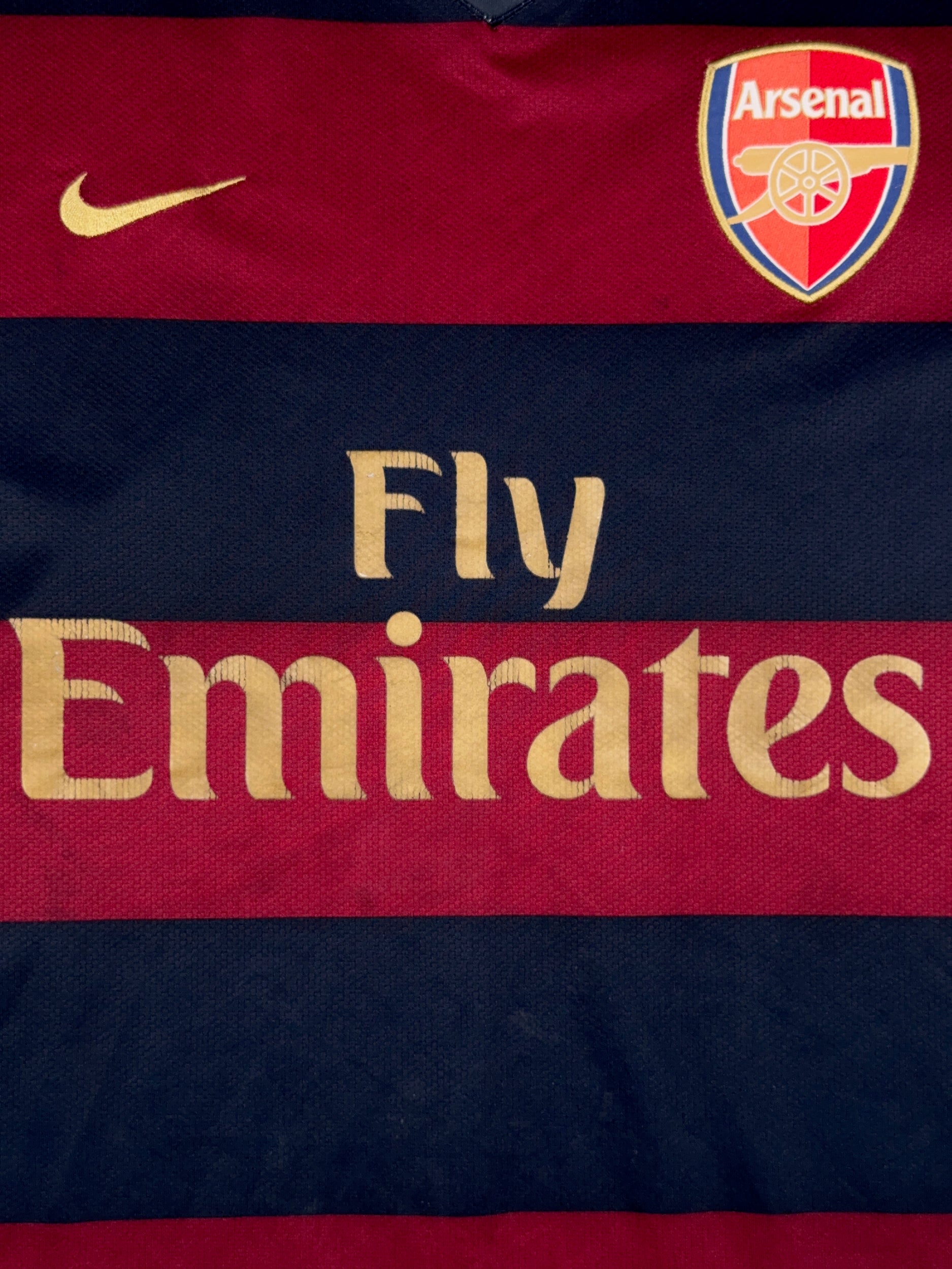 Arsenal 2007/08 Cesc Fabregas #4 Away Shirt - XL