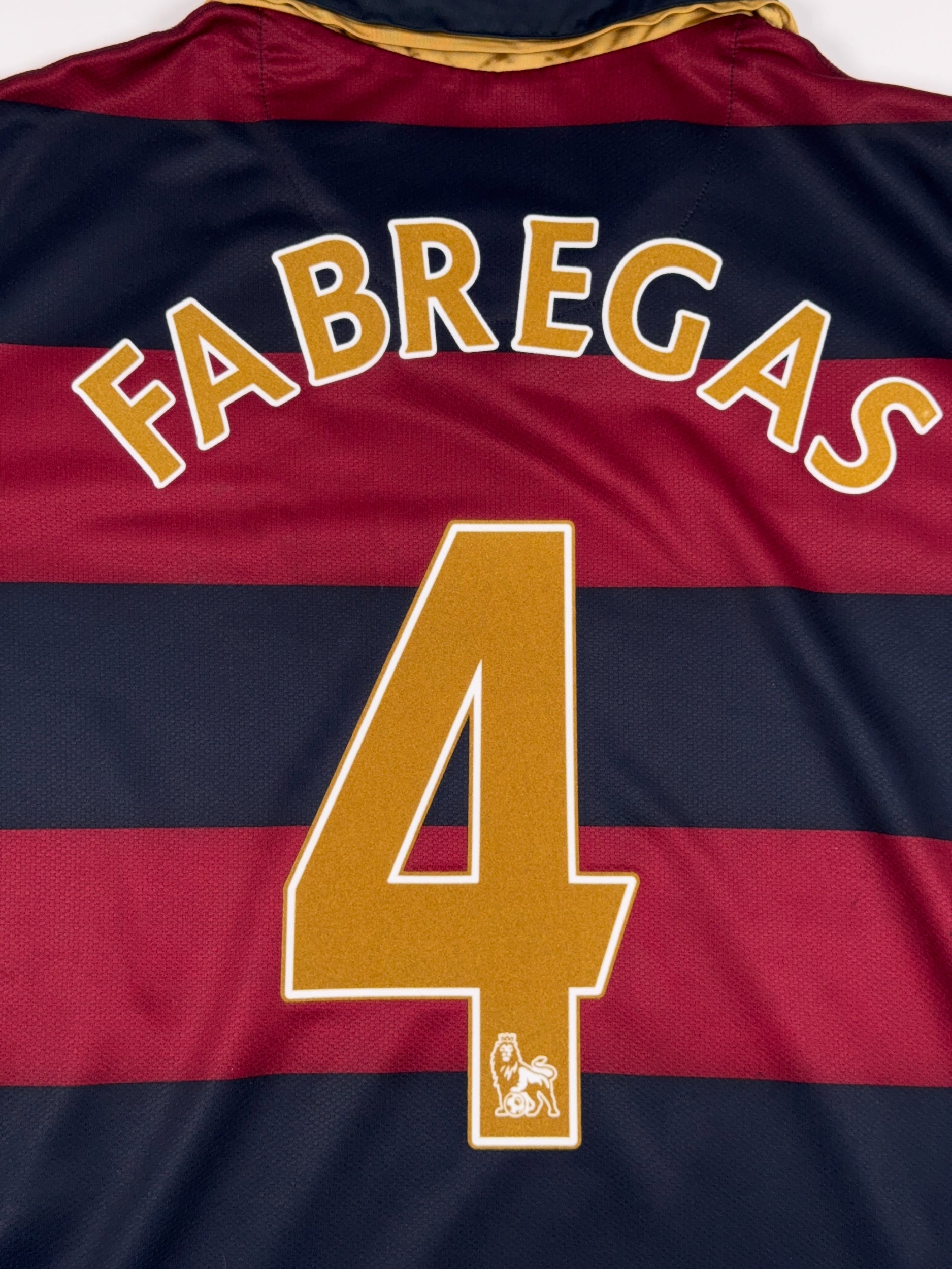 Arsenal 2007/08 Cesc Fabregas #4 Away Shirt - XL