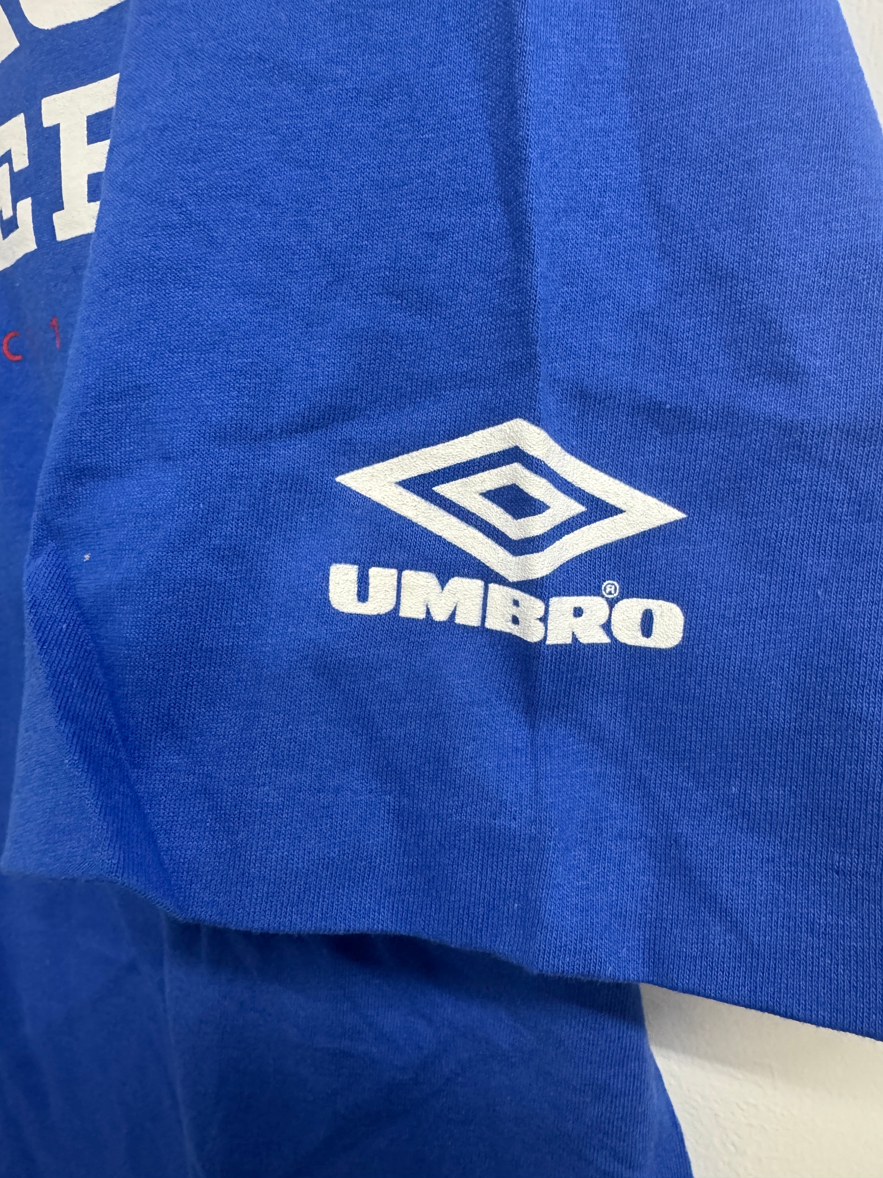 Vintage Umbro Made in USA Single Stitch Soccer Tee - XL