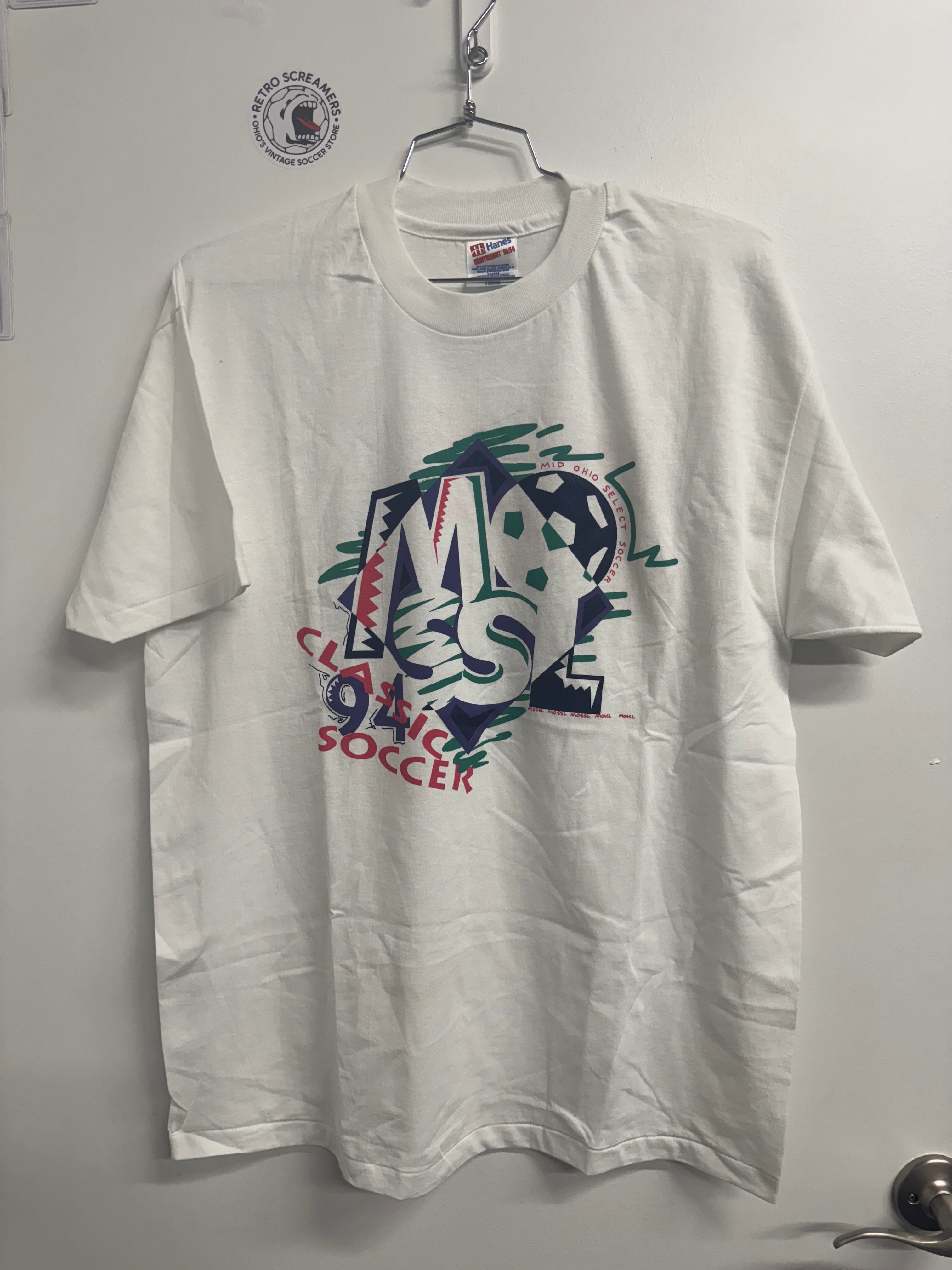 Vintage Mid Ohio Select Soccer 1994 Tee - XL