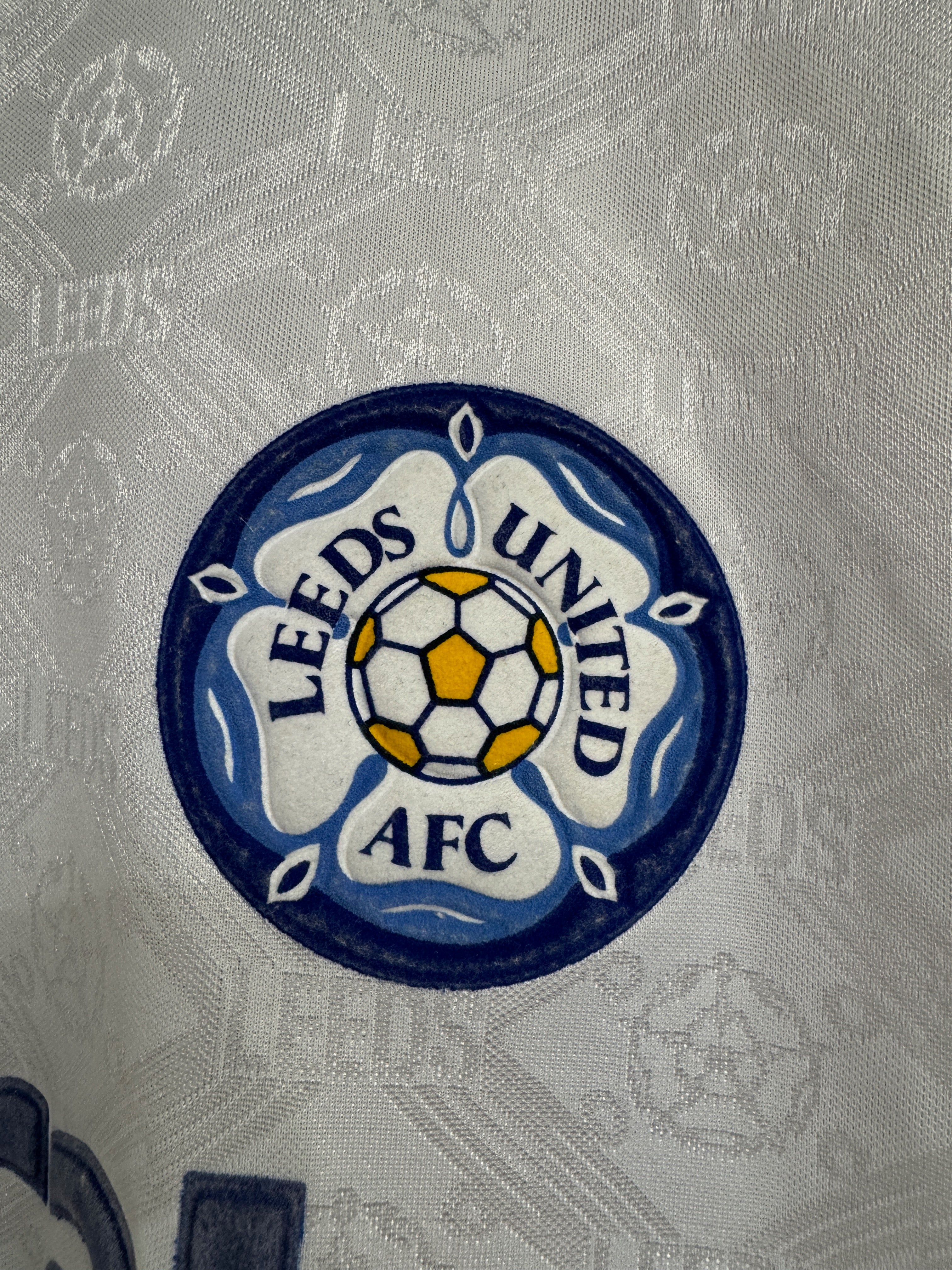 Leeds United 1992/93 Home Shirt | Retro Screamers