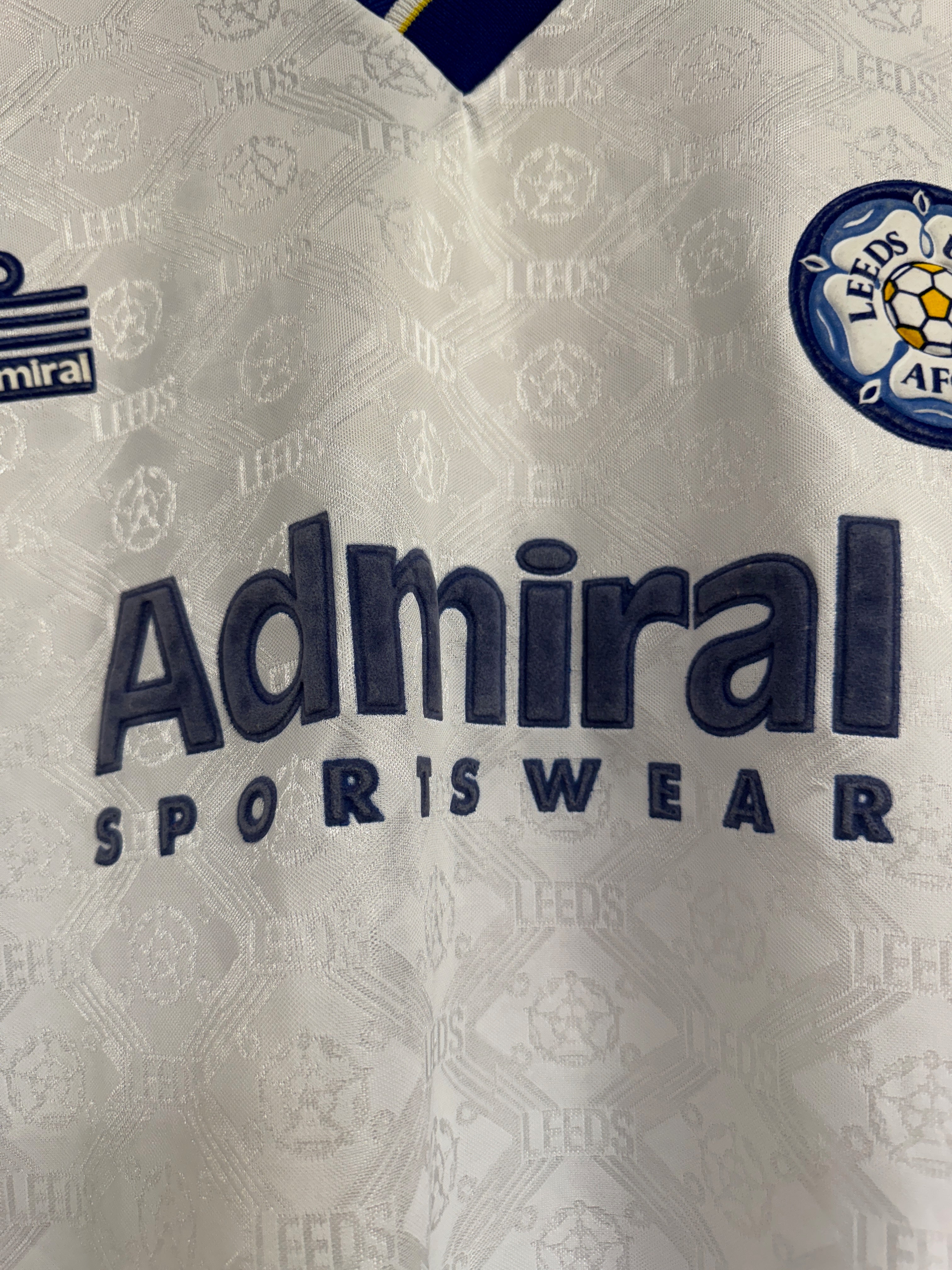 Leeds United 1992/93 Home Shirt | Retro Screamers