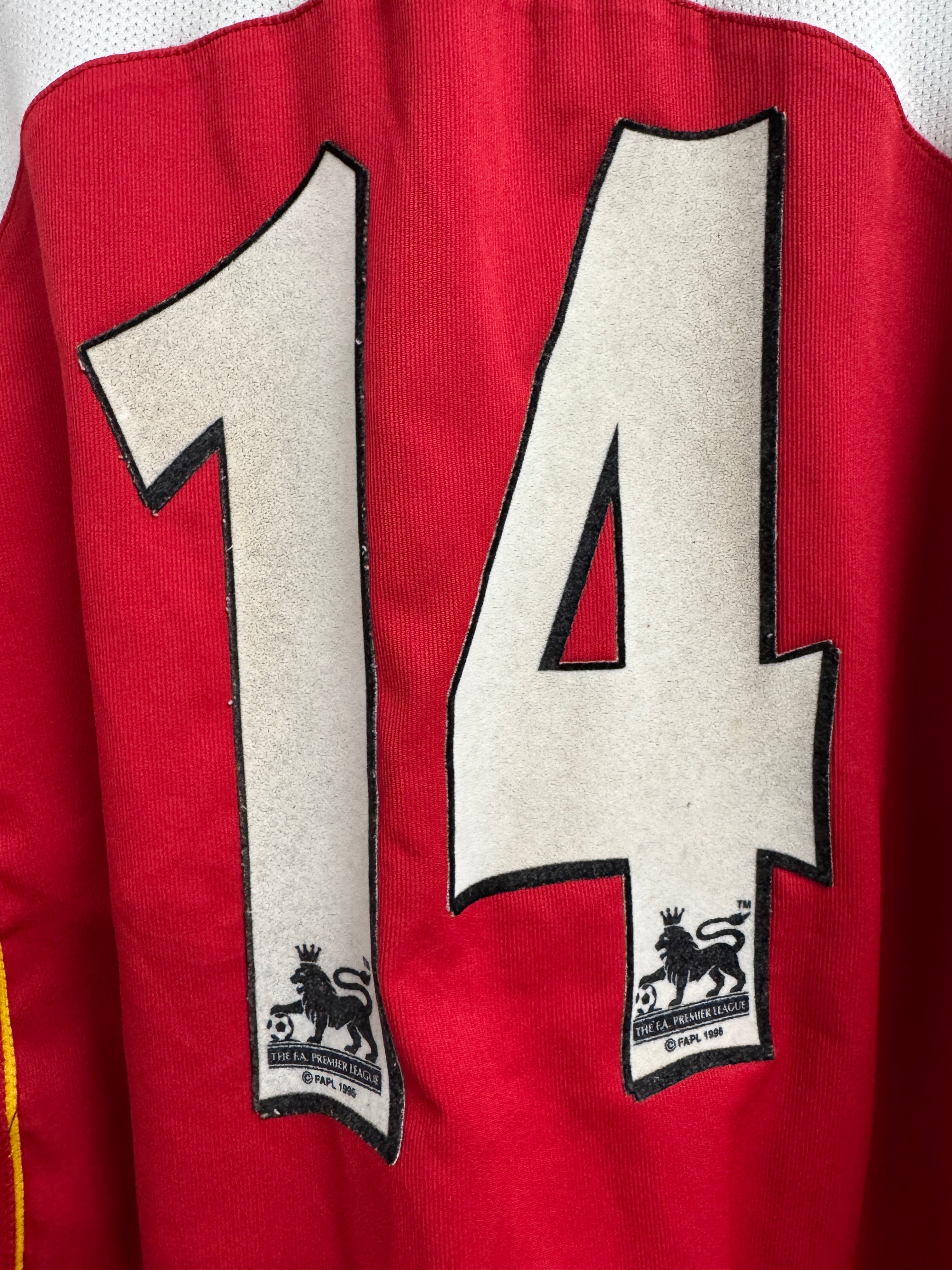 Arsenal 2004 Thierry Henry #14 Home Longsleeve Shirt | Retro Screamers