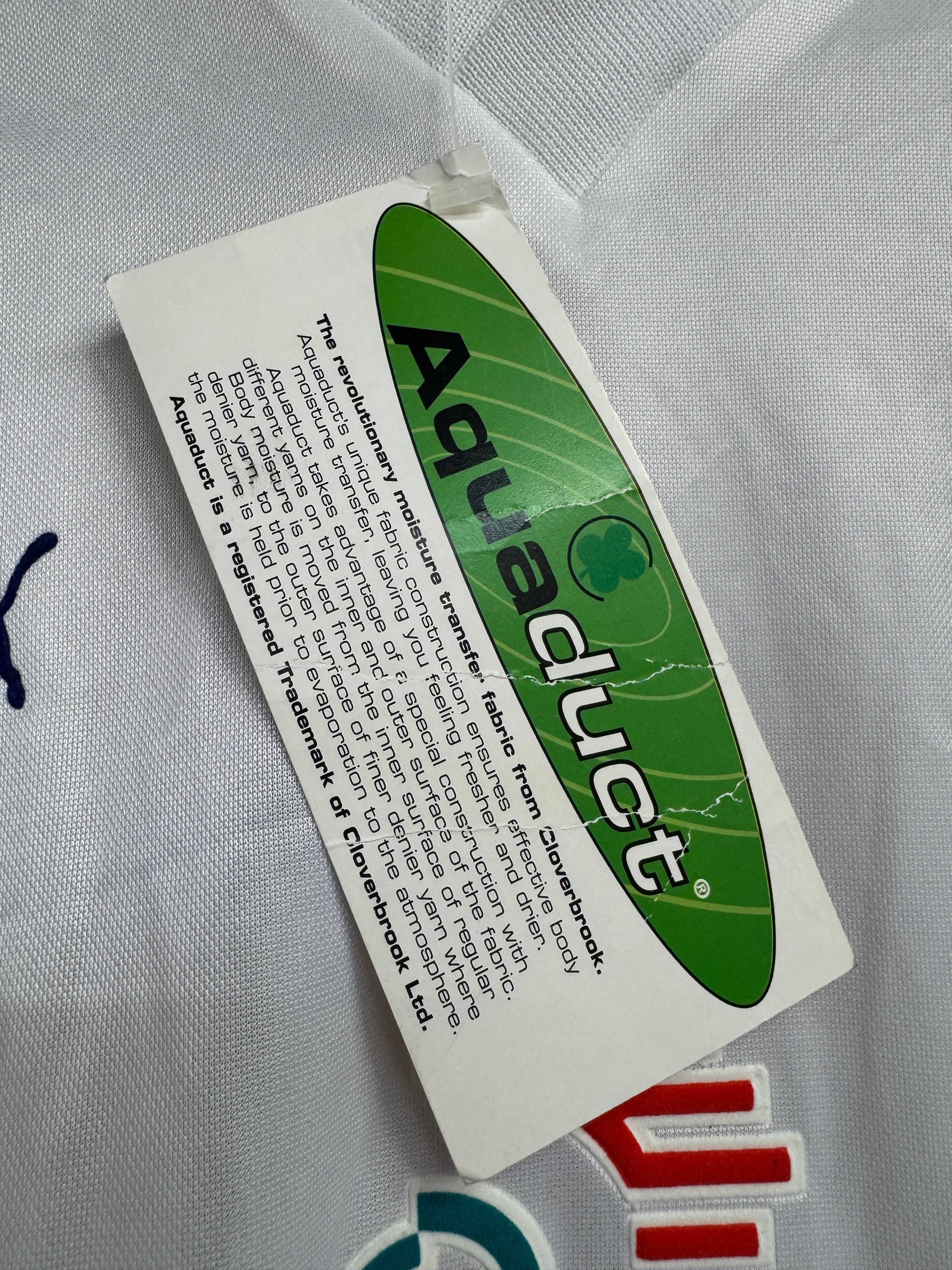 Leeds United 1998/99 Home Shirt with Original Tags | Retro Screamers