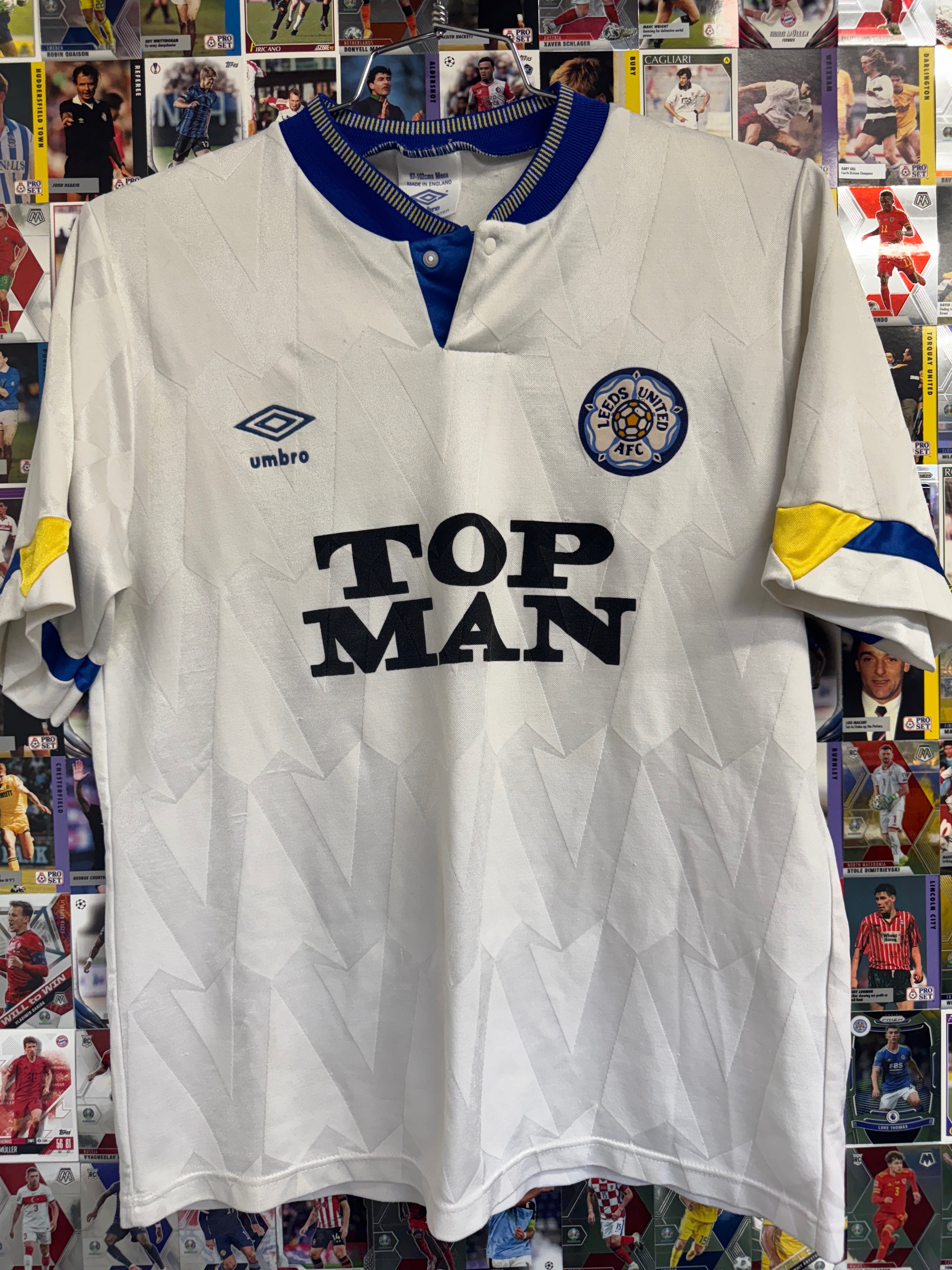 Leeds United 1990/91 Home Shirt | Retro Screamers