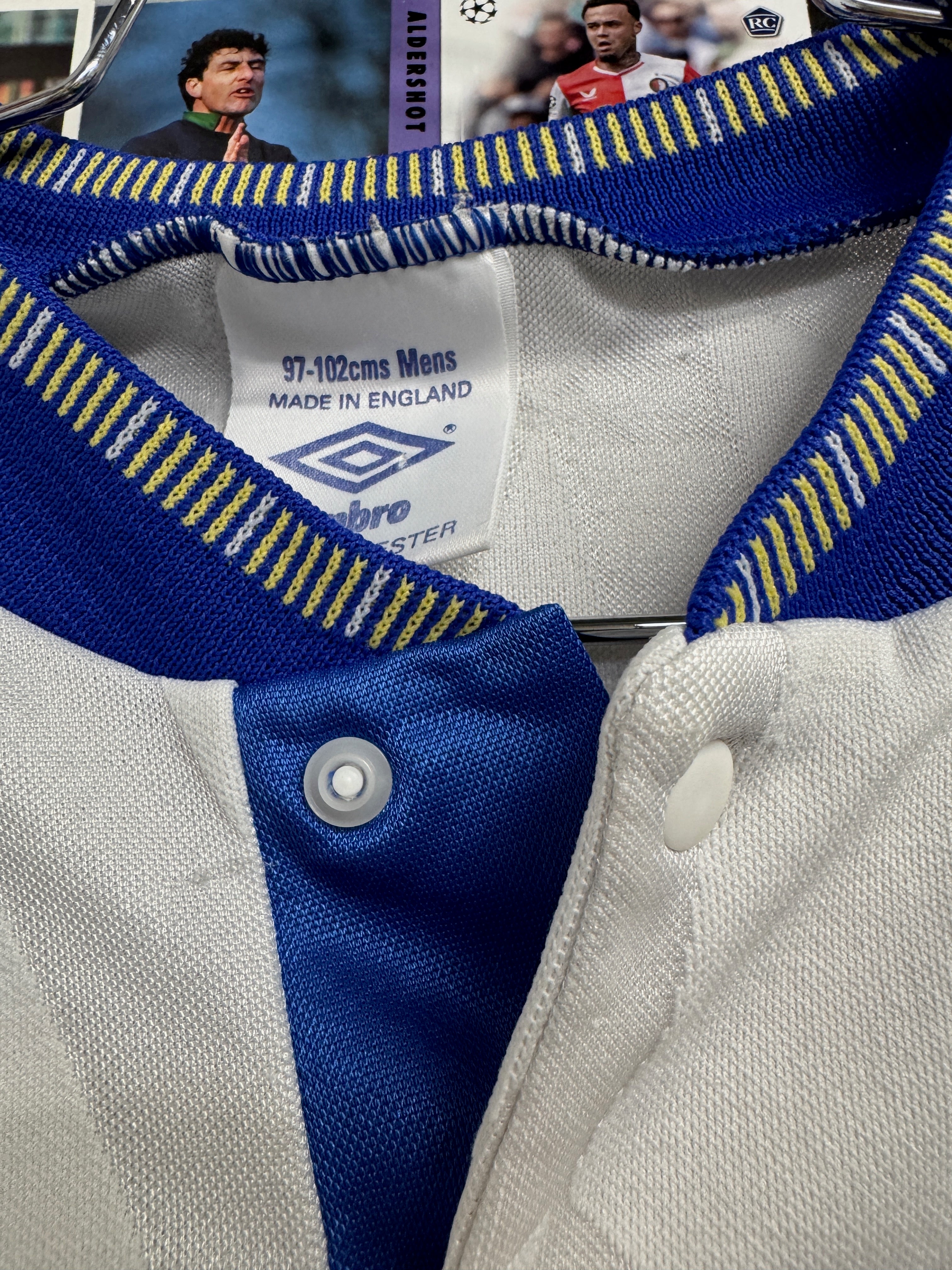 Leeds United 1990/91 Home Shirt | Retro Screamers