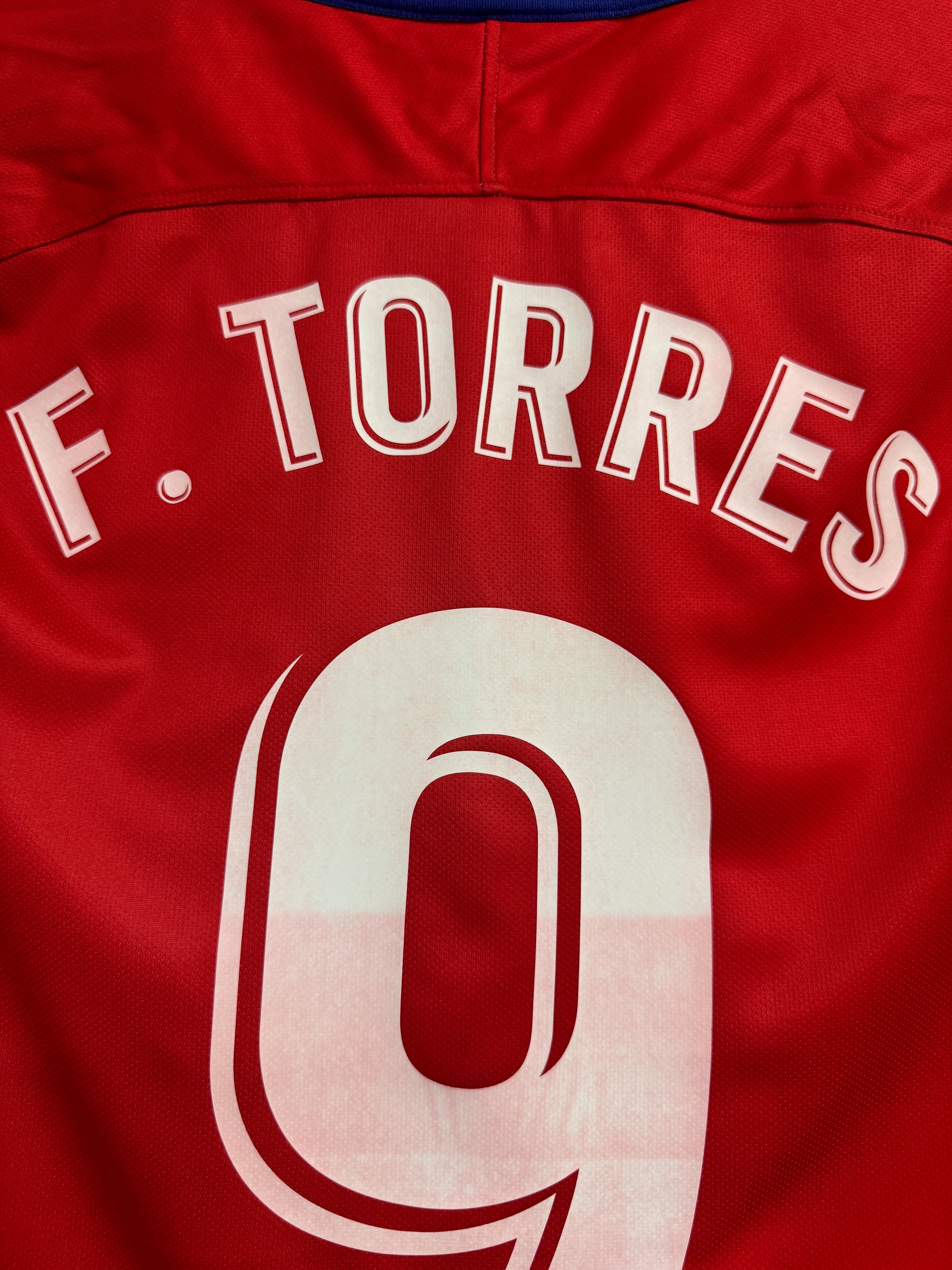 Atletico Madrid 2017/18 Fernando Torres #9 Home Shirt | Retro Screamers