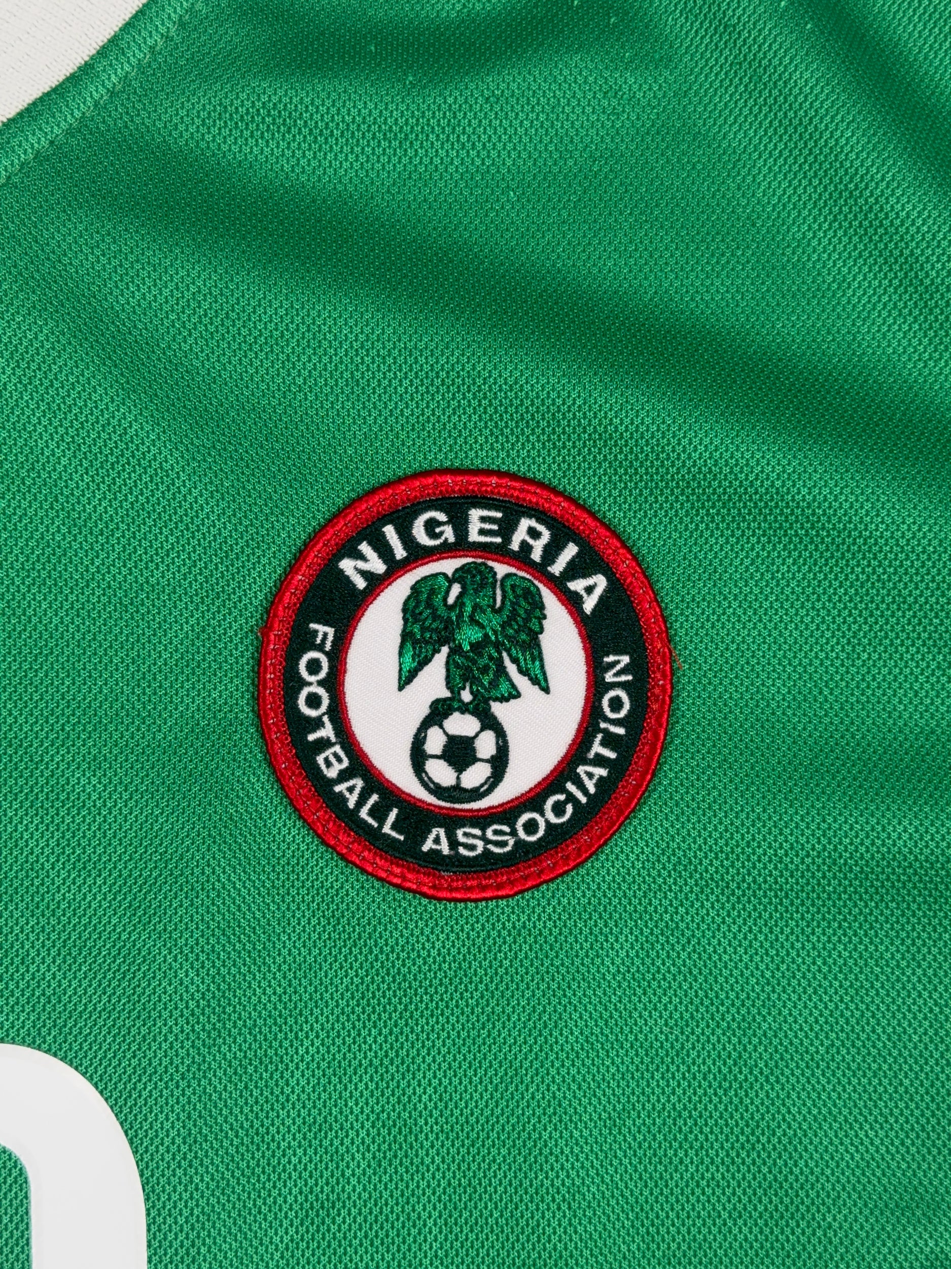 Nigeria 1998/00 Jay-Jay Okocha #10 Home Shirt - L