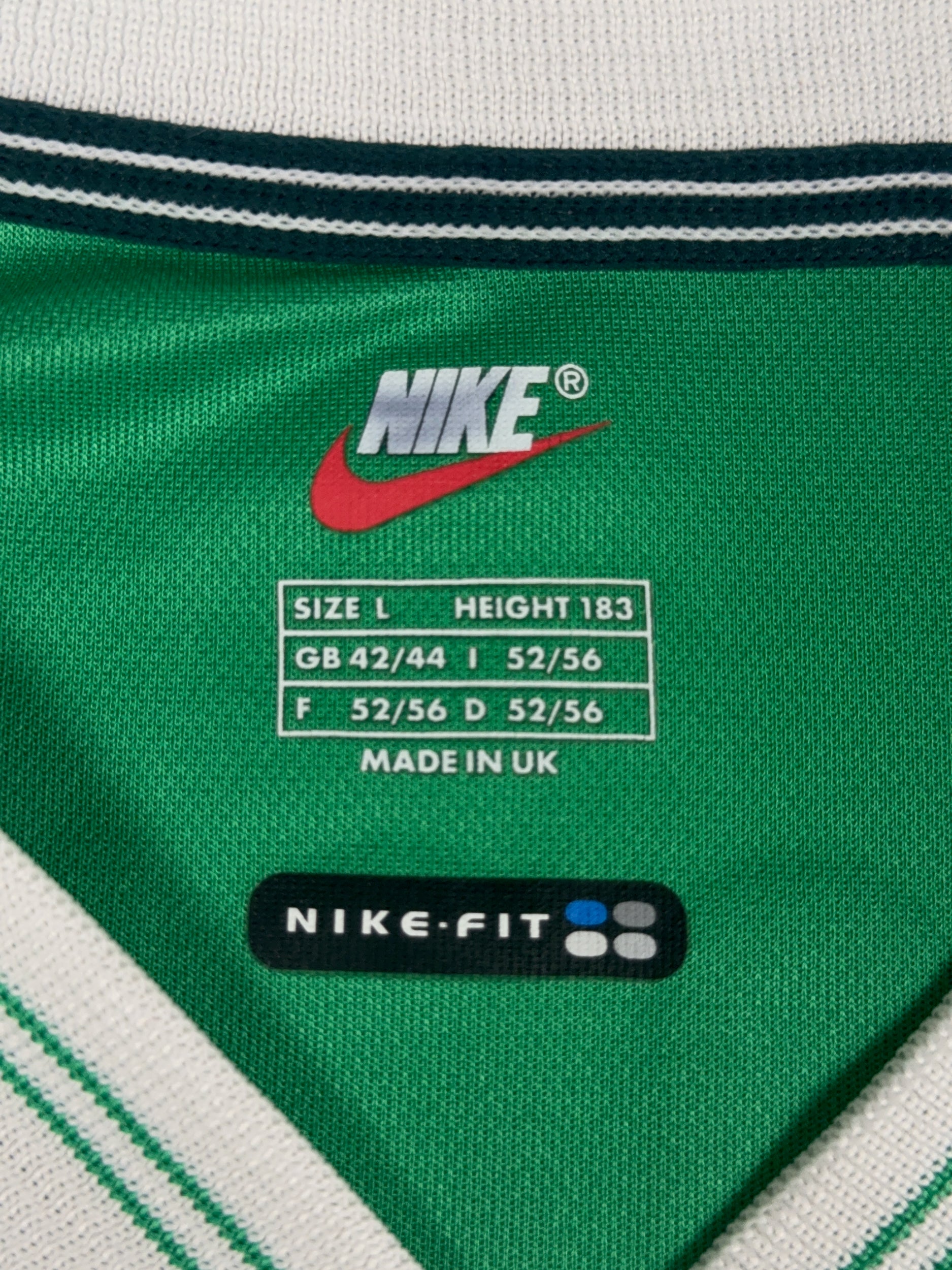 Nigeria 1998/00 Jay-Jay Okocha #10 Home Shirt - L