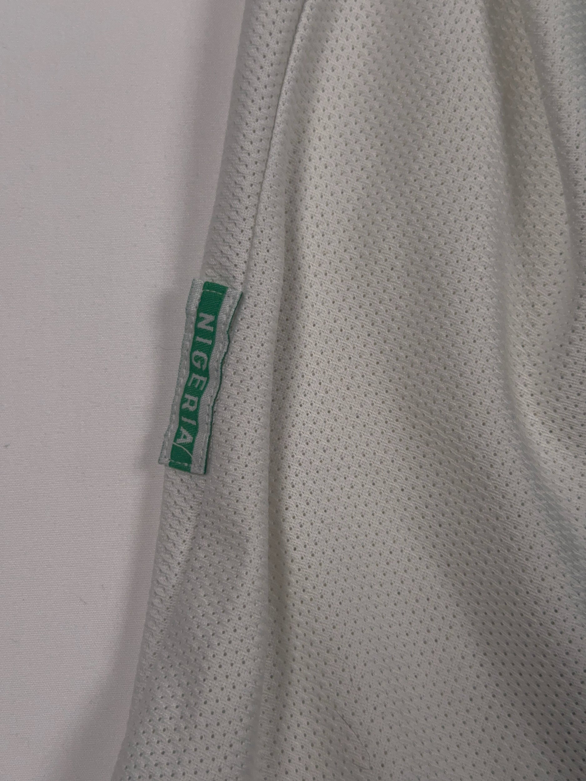 Nigeria 1998/00 Jay-Jay Okocha #10 Home Shirt - L