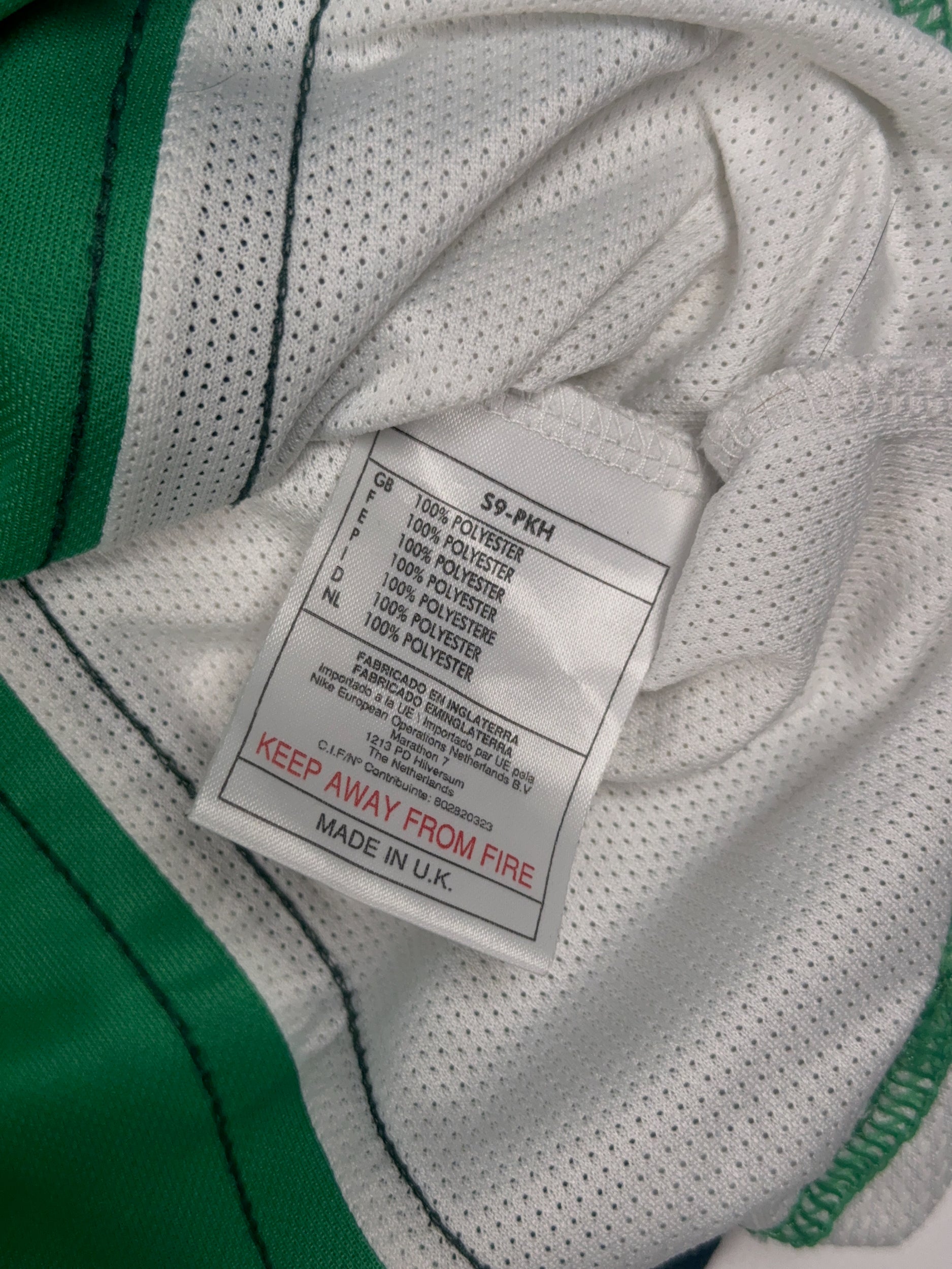 Nigeria 1998/00 Jay-Jay Okocha #10 Home Shirt - L