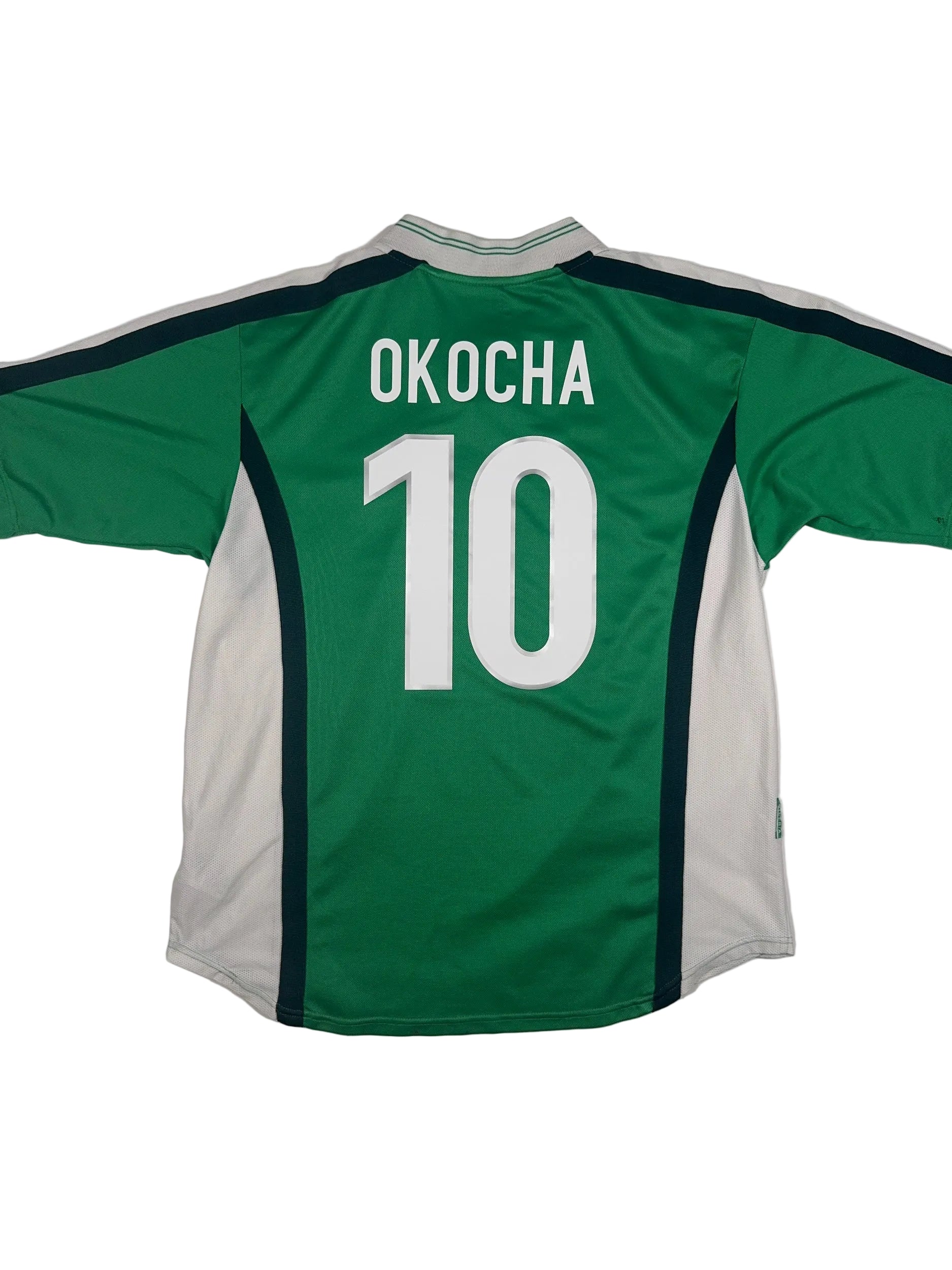 Nigeria 1998/00 Jay-Jay Okocha #10 Home Shirt - L