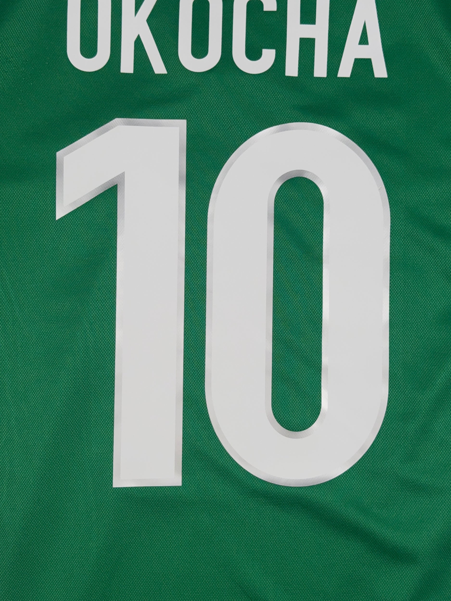 Nigeria 1998/00 Jay-Jay Okocha #10 Home Shirt - L
