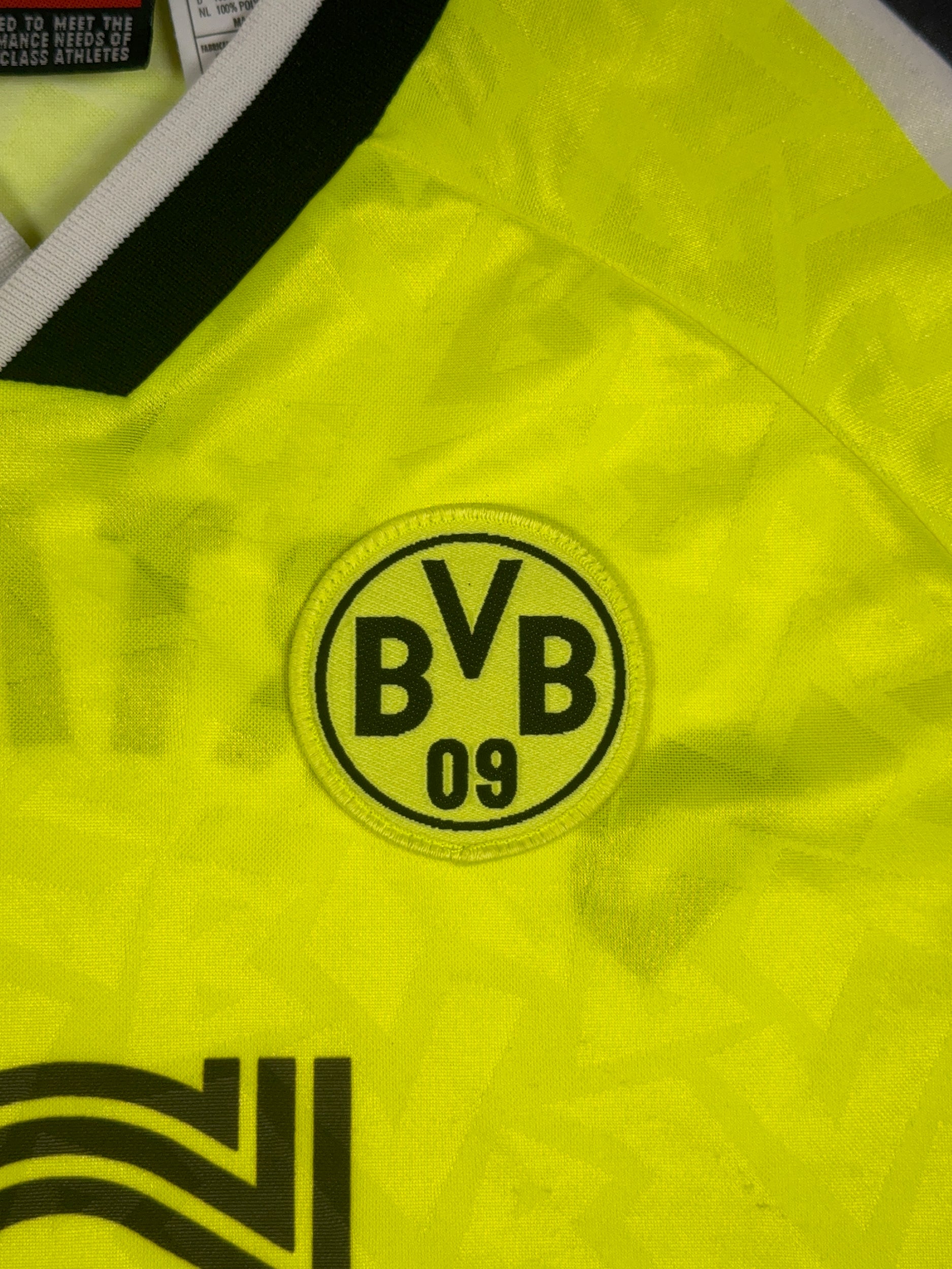 Borussia Dortmund 1995/96 Home Longsleeve Shirt - XL