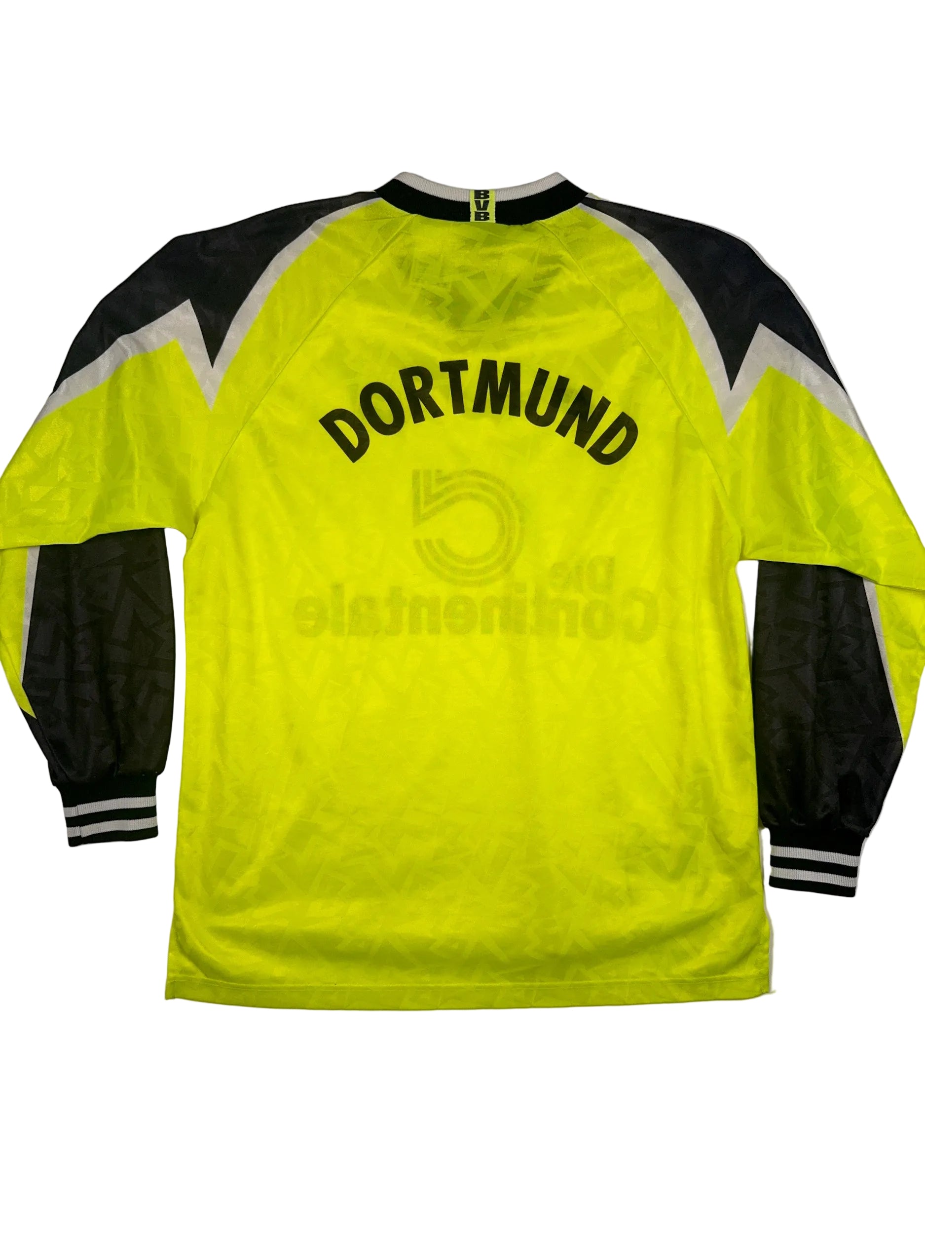 Borussia Dortmund 1995/96 Home Longsleeve Shirt - XL