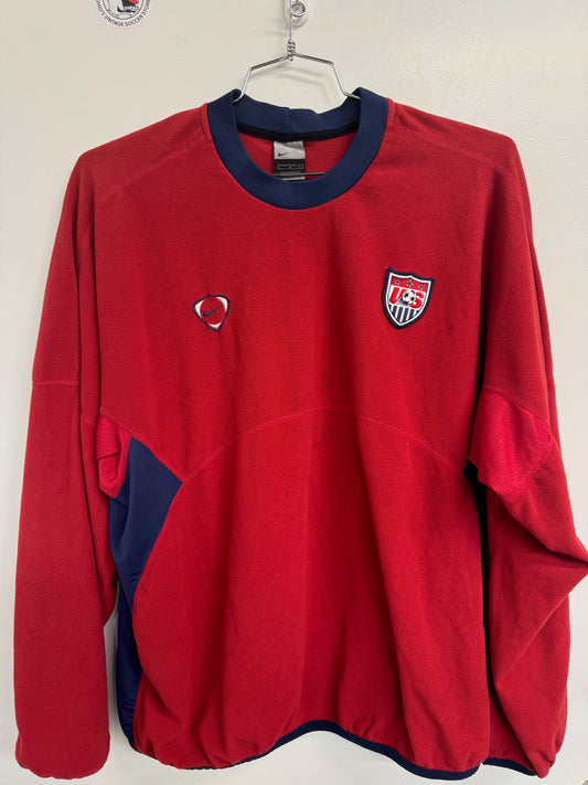 USA 2002 Fleece Sweatshirt - L