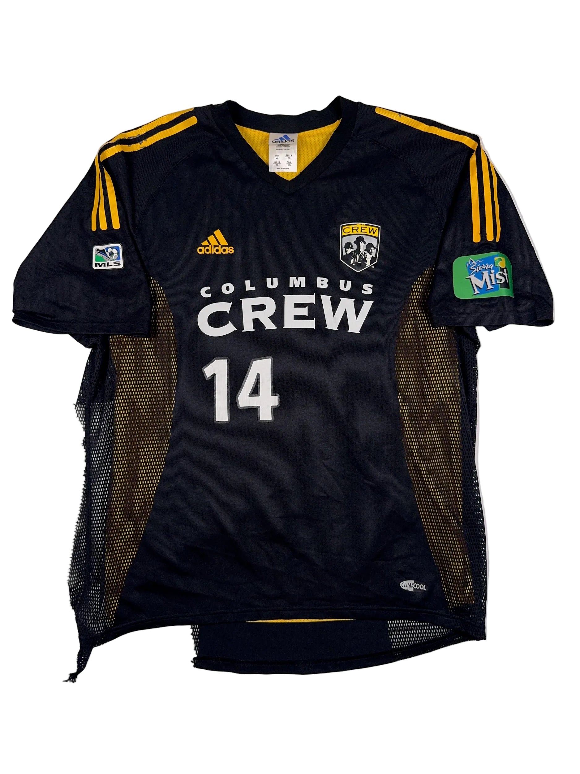Columbus Crew 2003/04 Chad Marshall Matchworn Away Shirt - XL