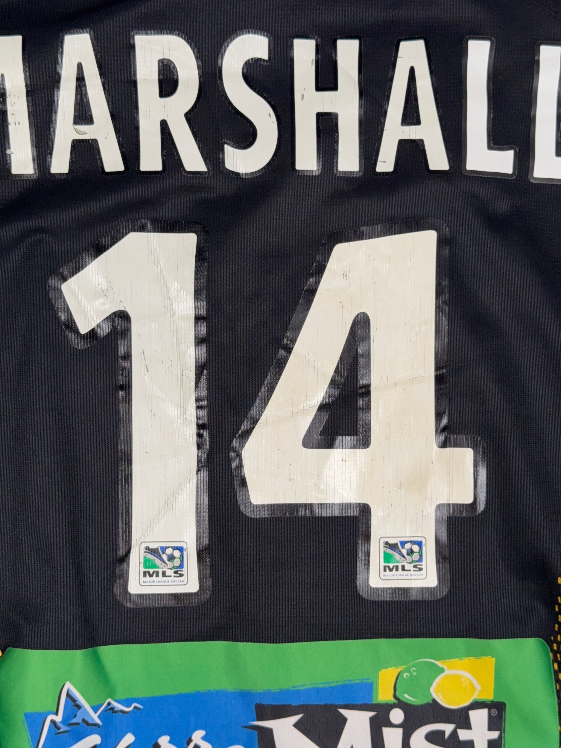 Columbus Crew 2003/04 Chad Marshall Matchworn Away Shirt - XL