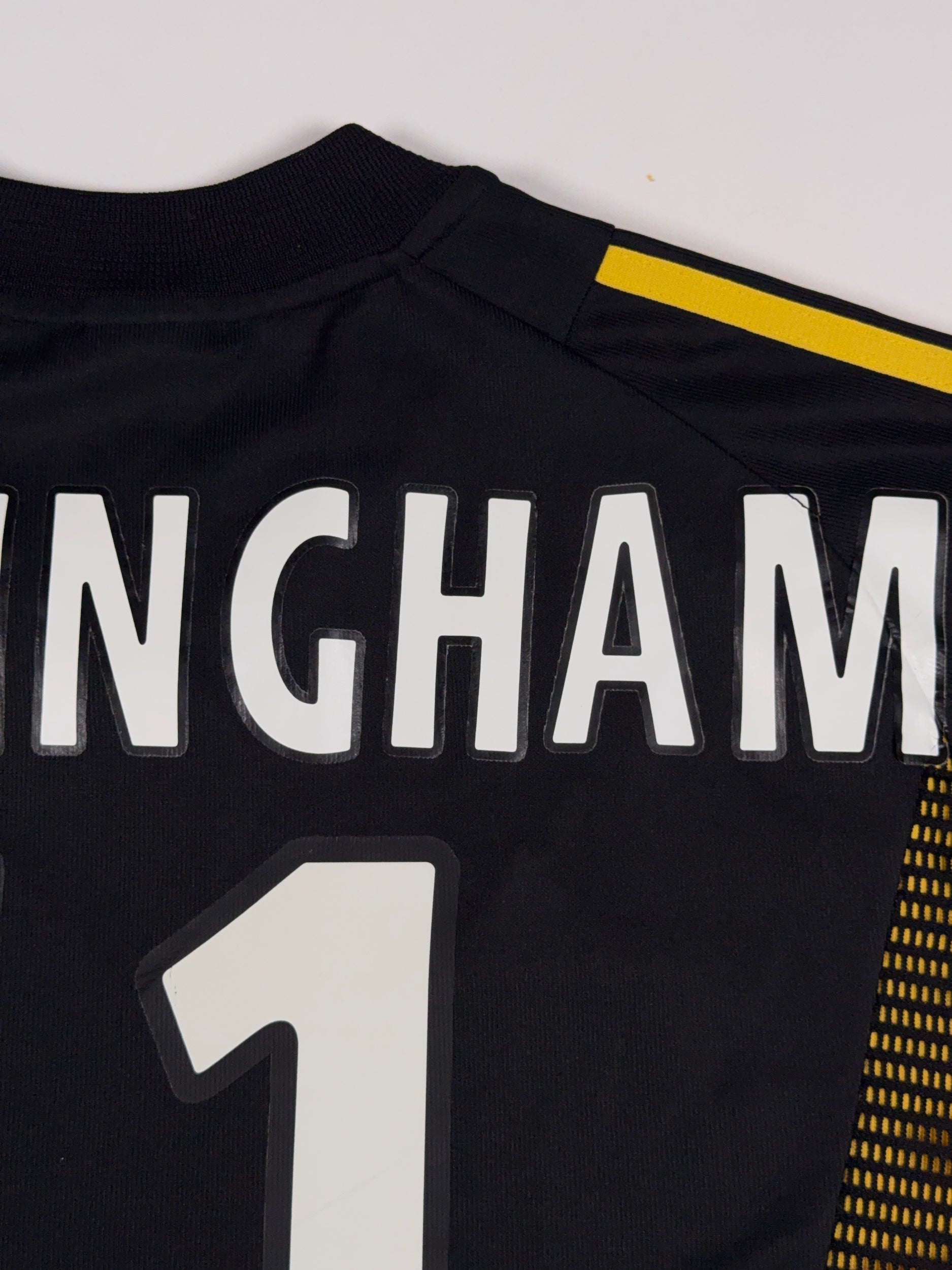 Columbus Crew 2002/03 Jeff Cunningham #11 Signed Away Shirt - L