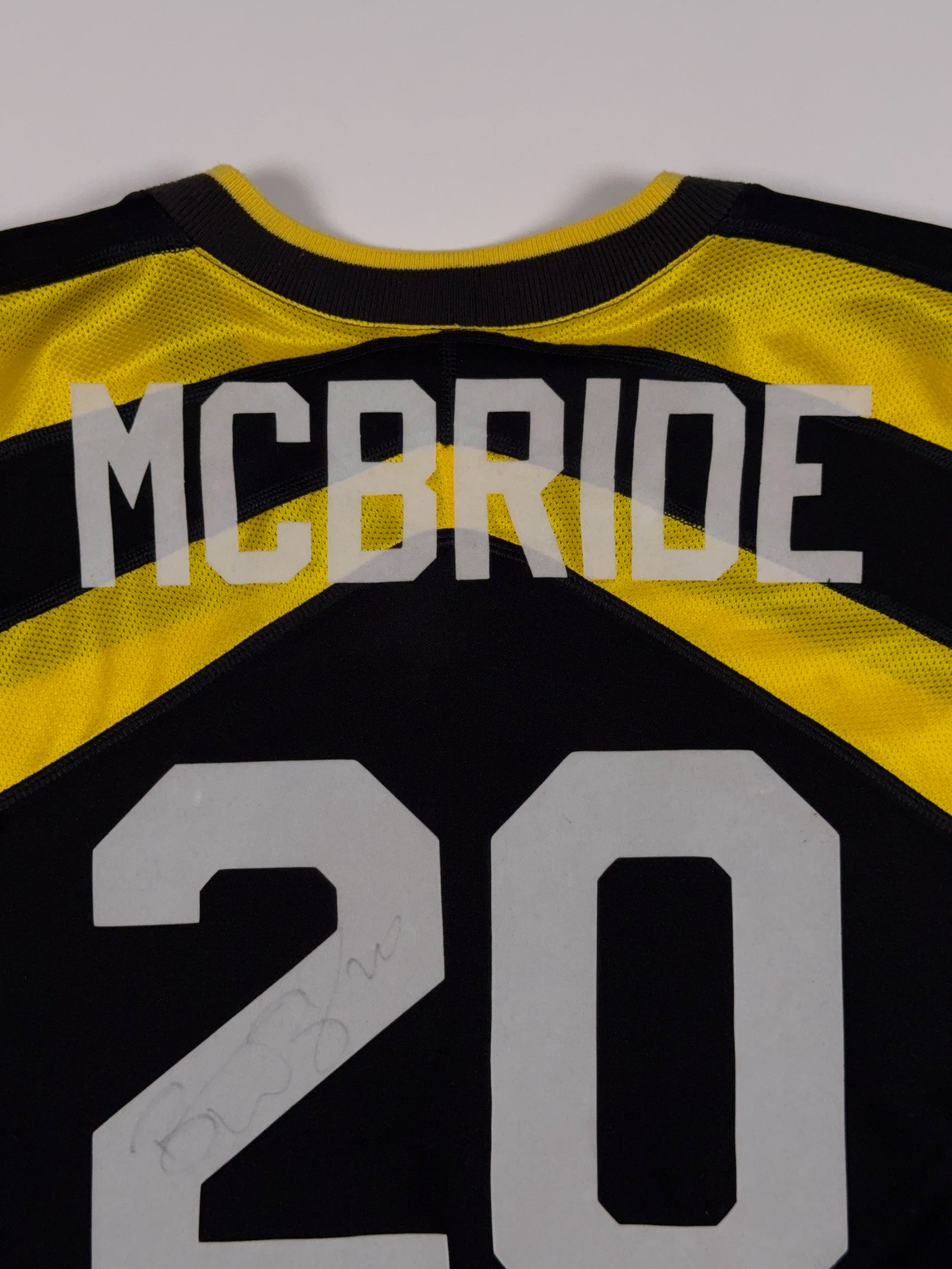 Columbus Crew 1996/97 Brian McBride #20 Signed Home Shirt - XL