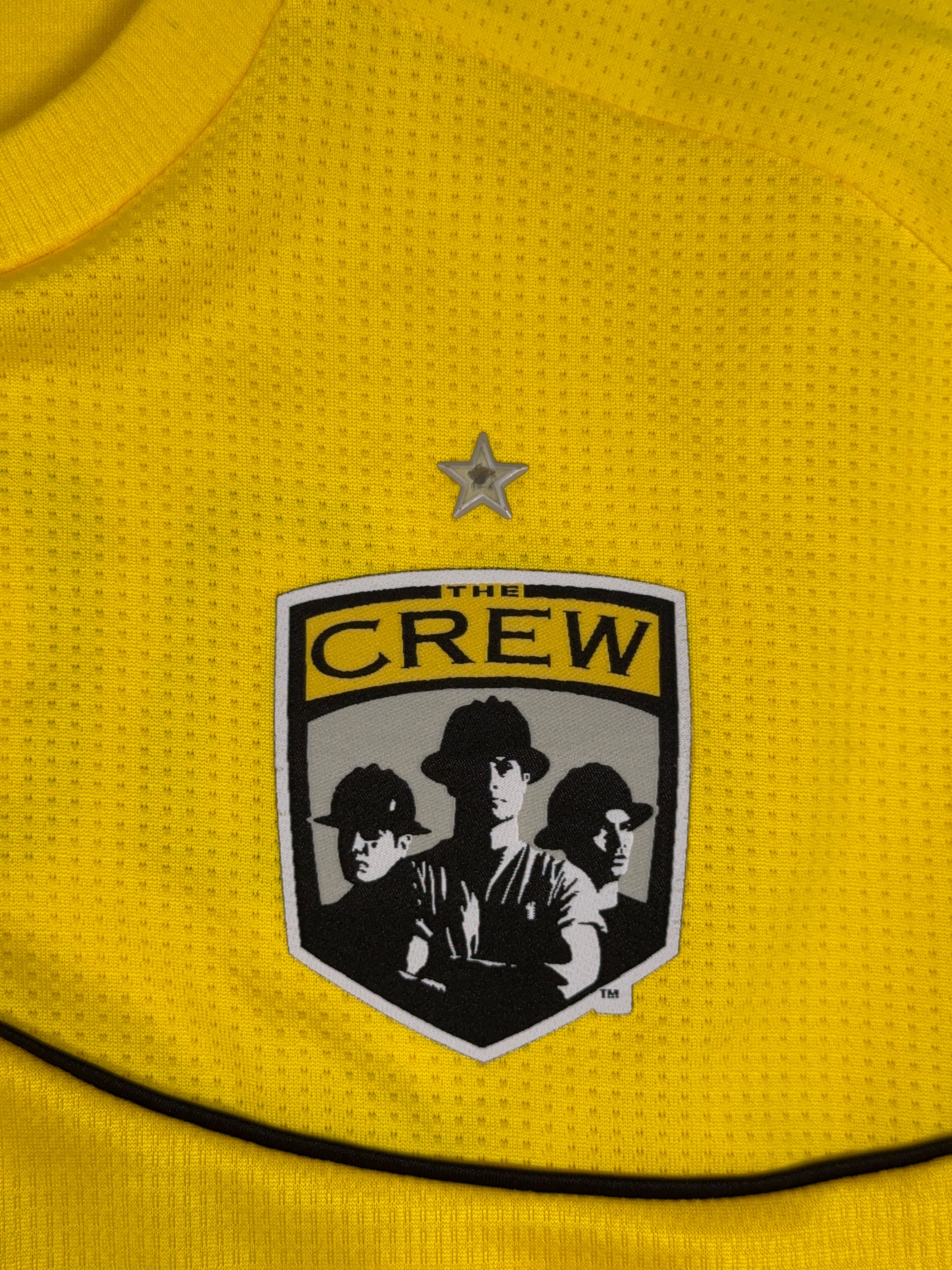 Columbus Crew 2010/11 Robbie Rogers #18 Matchworn & Signed Home Longsleeve Shirt - L