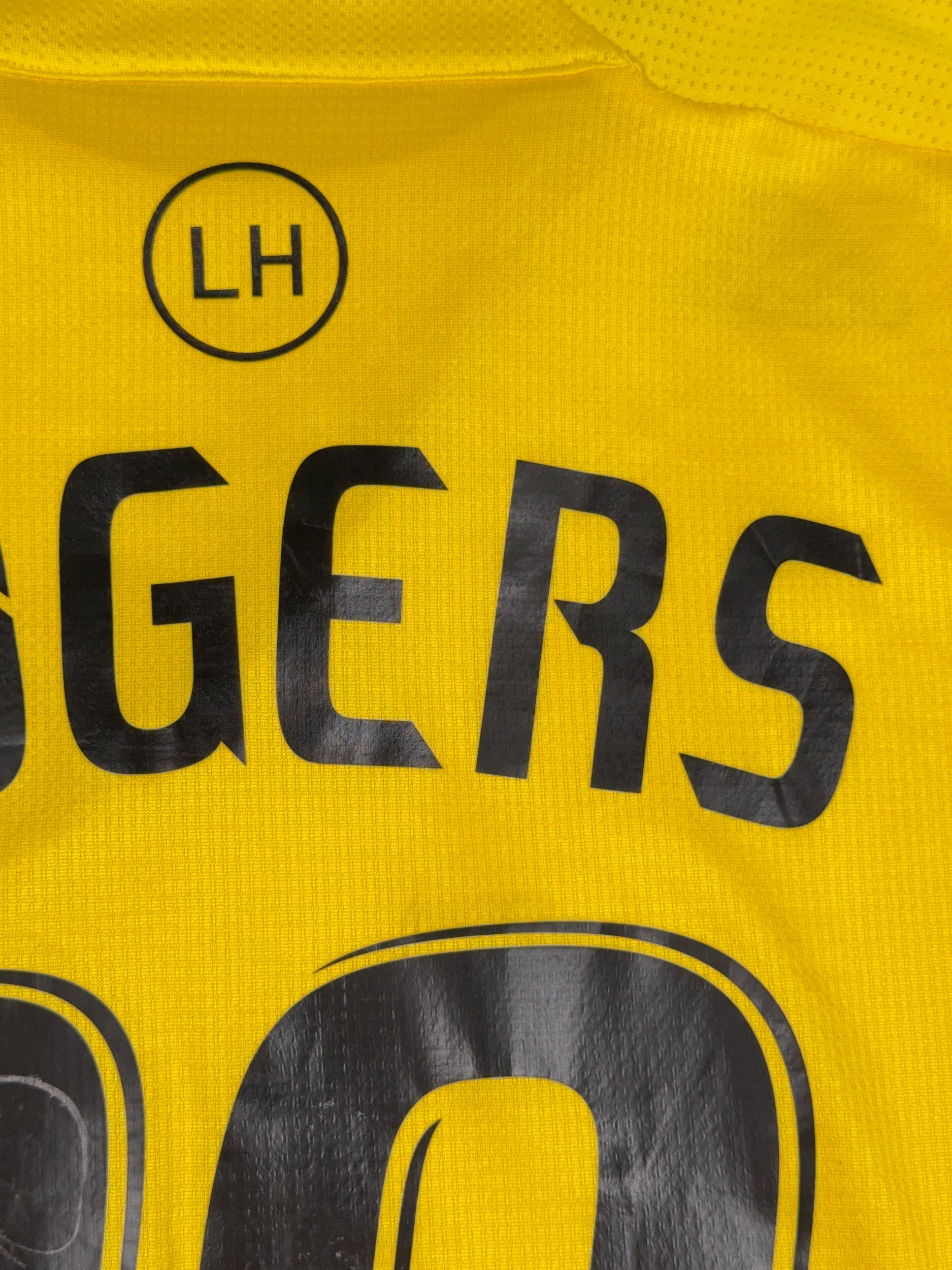 Columbus Crew 2010/11 Robbie Rogers #18 Matchworn & Signed Home Longsleeve Shirt - L