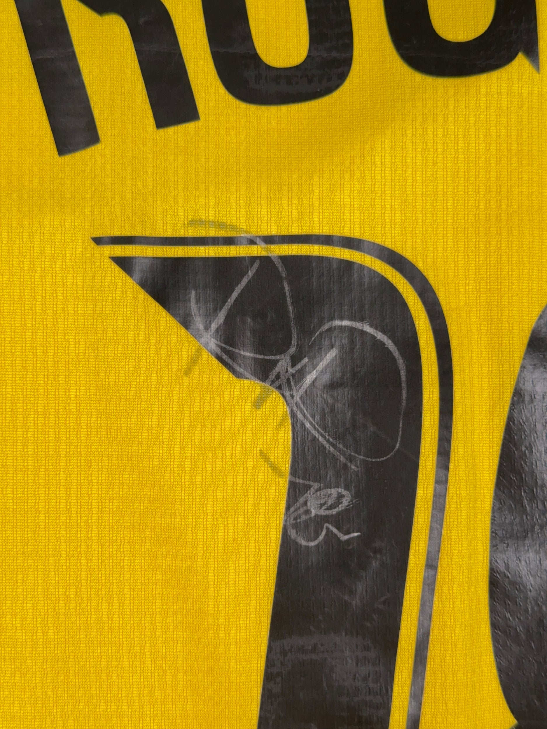 Columbus Crew 2010/11 Robbie Rogers #18 Matchworn & Signed Home Longsleeve Shirt - L