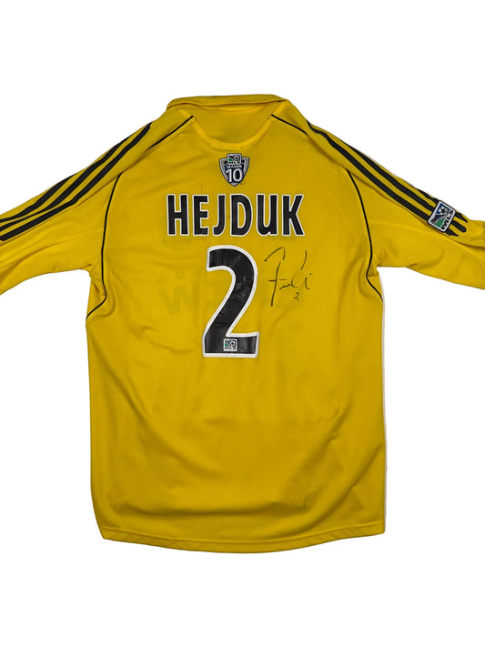 Columbus Crew 2006/07 Frankie Hejduk #2 Match Worn Home Shirt (Size M) & Warm Up Pants (Size L)