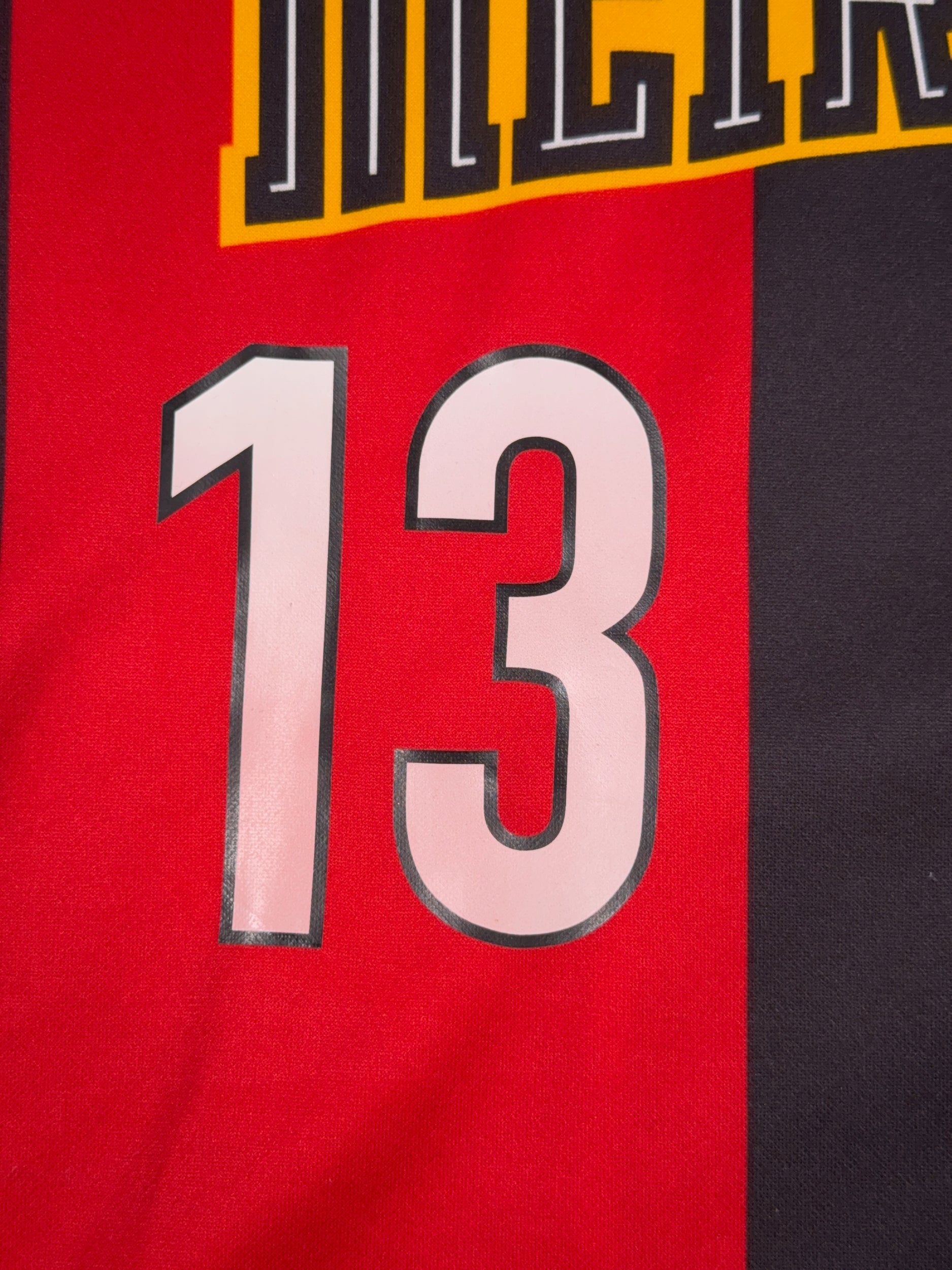 New York Metrostars 2001/02 Clint Mathis #13 Signed Away Shirt - M
