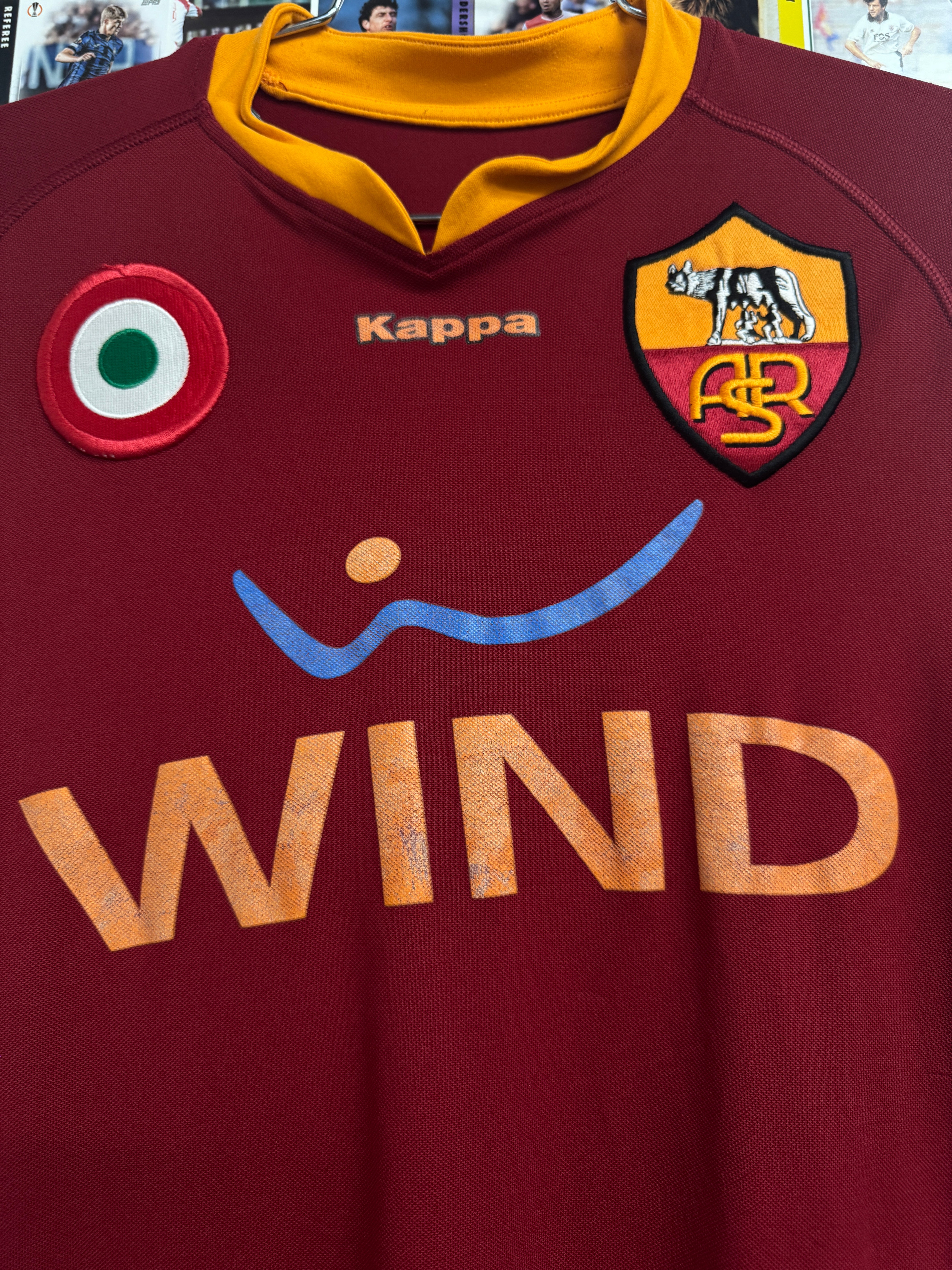 Roma 2007/08 Francesco Totti #10 Home Shirt | Retro Screamers