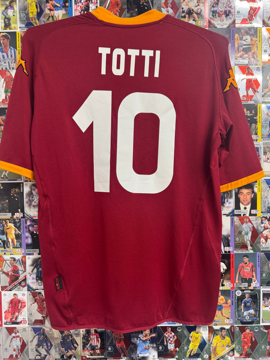 Roma 2007/08 Francesco Totti #10 Home Shirt | Retro Screamers