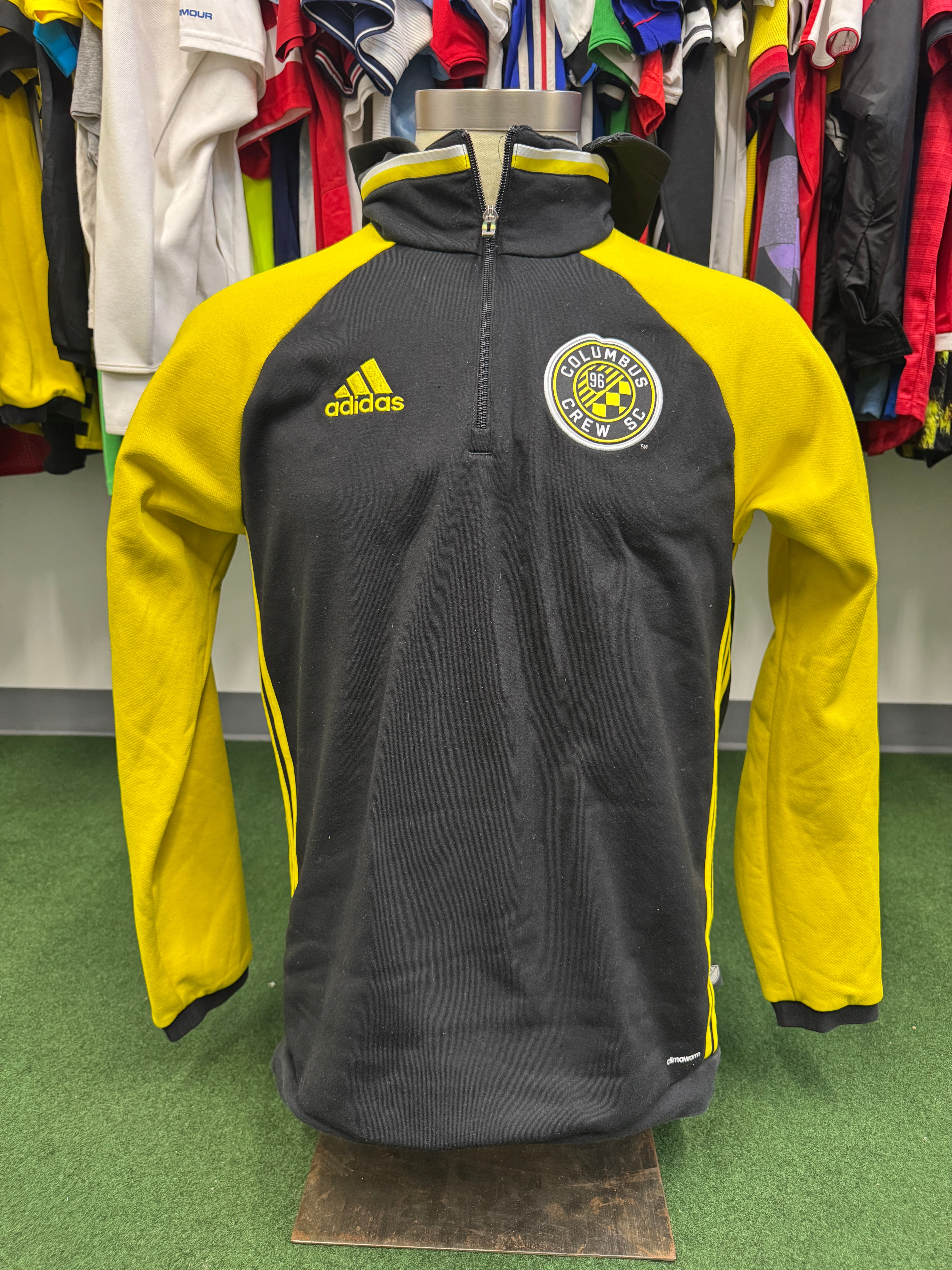 Columbus Crew 2015/16 1/4 Zip w/ Hood | Retro Screamers