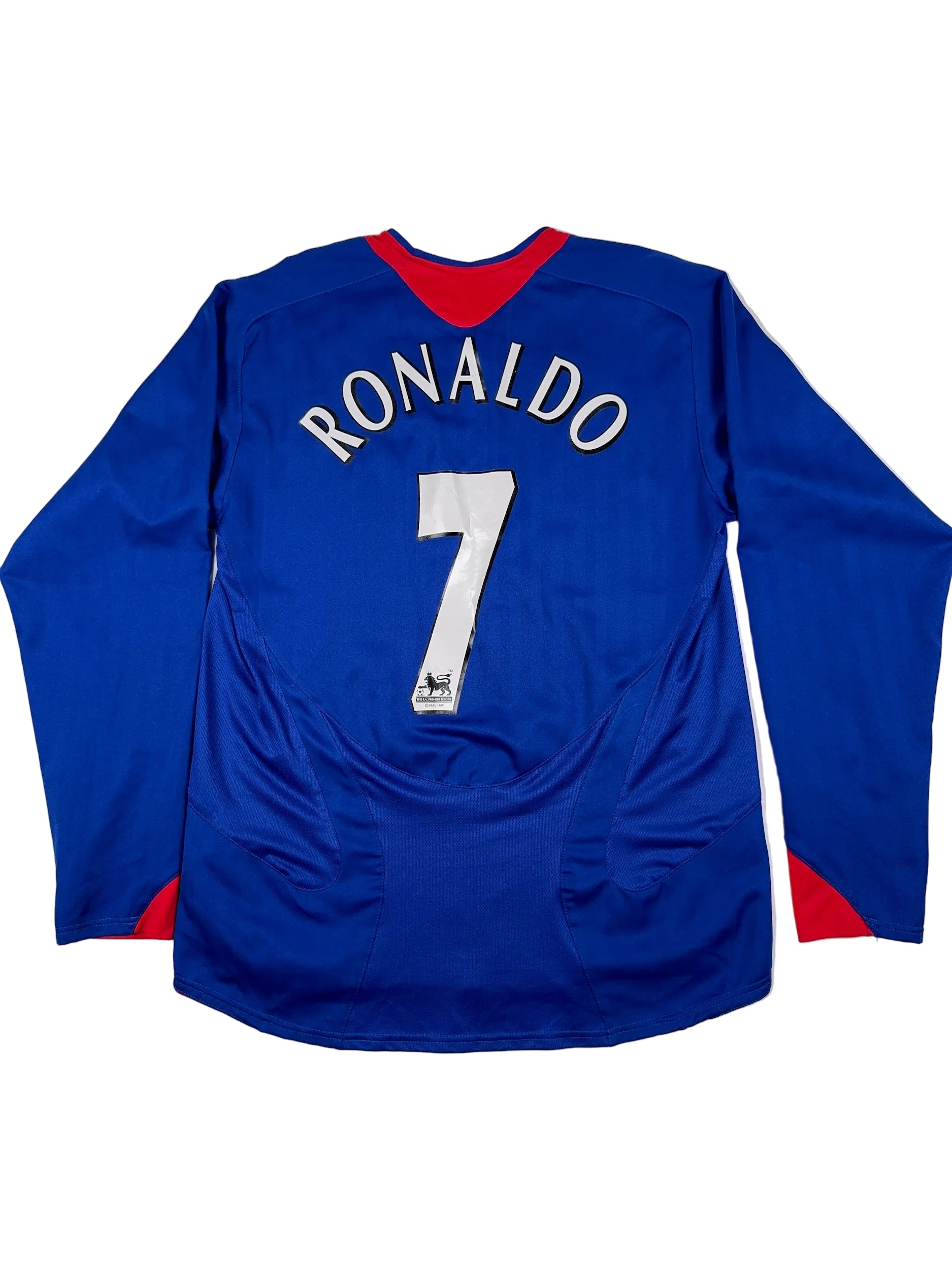 Manchester United 2005/06 Cristiano Ronaldo #7 Longsleeve Away Shirt - M