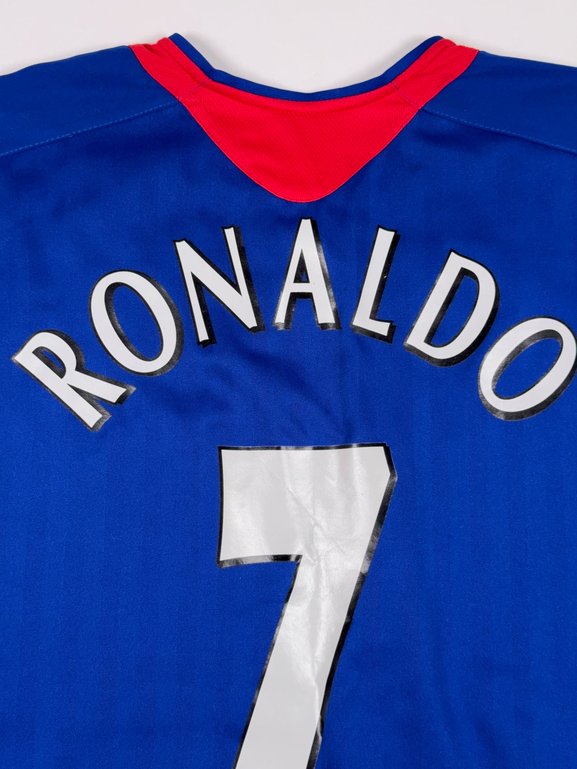 Manchester United 2005/06 Cristiano Ronaldo #7 Longsleeve Away Shirt - M