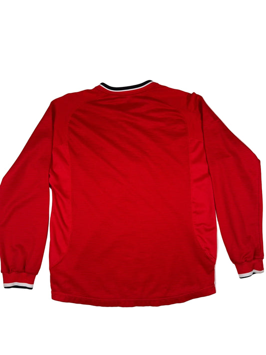 Manchester United 2000/02 Longsleeve Home Shirt - XS
